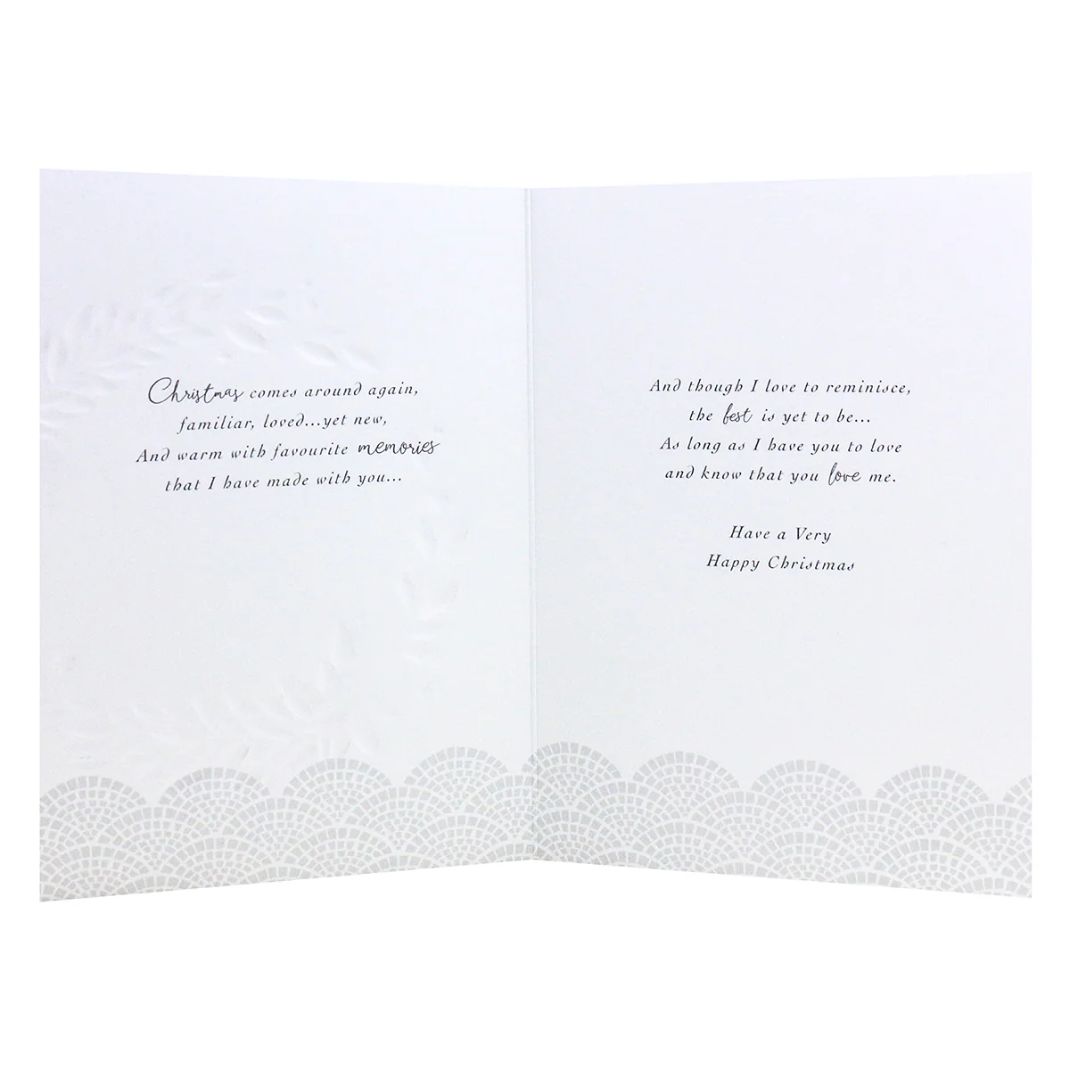 Hallmark Christmas Card For Husband - The Love We Share - Image 2