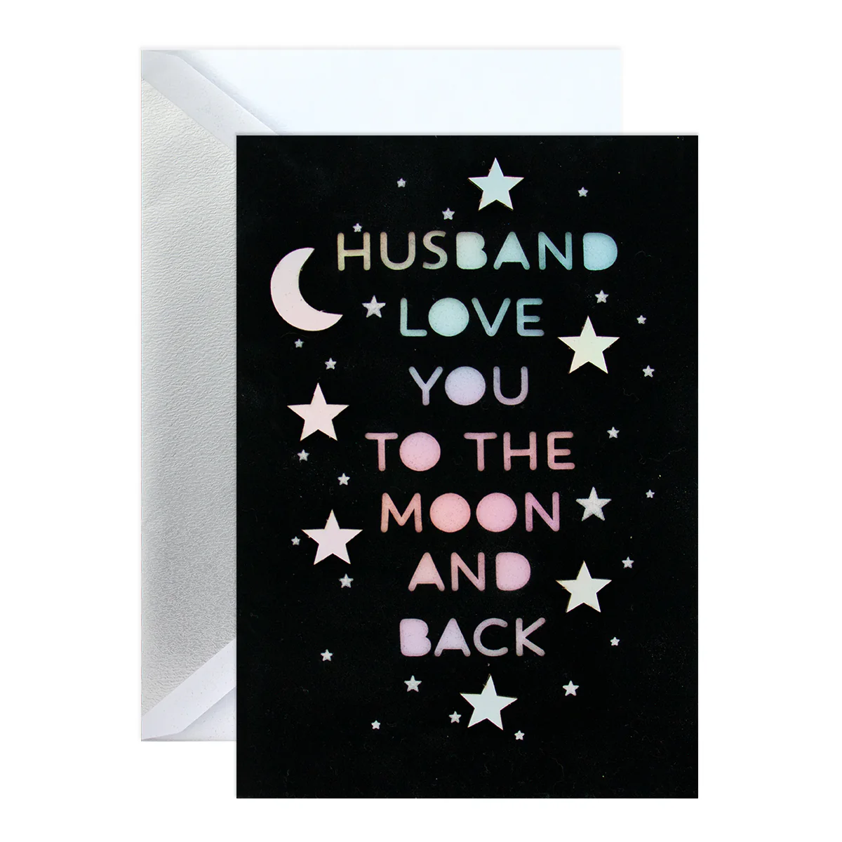Hallmark Signature Greeting Card - Moon & Back (For Husband) - Image 3
