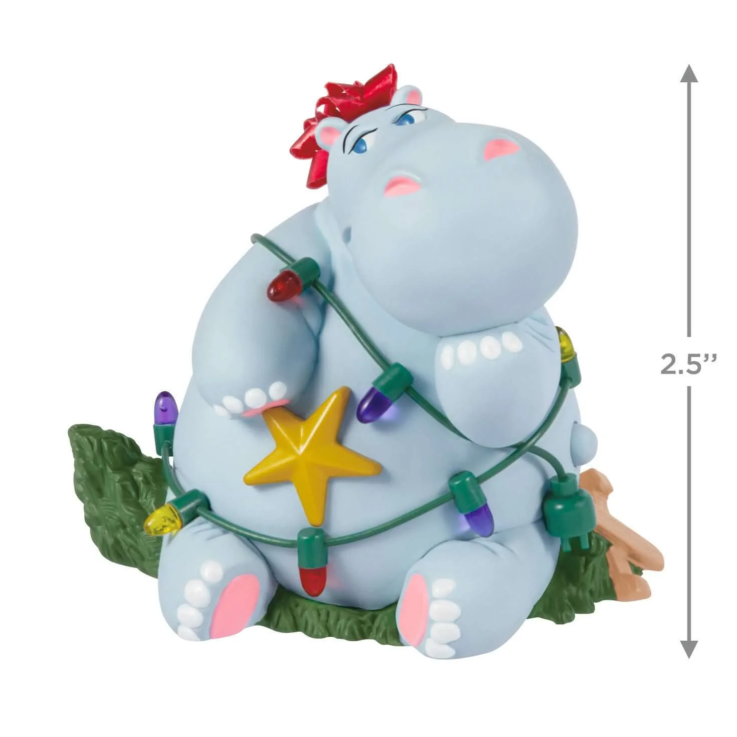 I Want a Hippopotamus for Christmas Musical Ornament — 2025 Hallmark Keepsake Christmas Ornament - Image 6