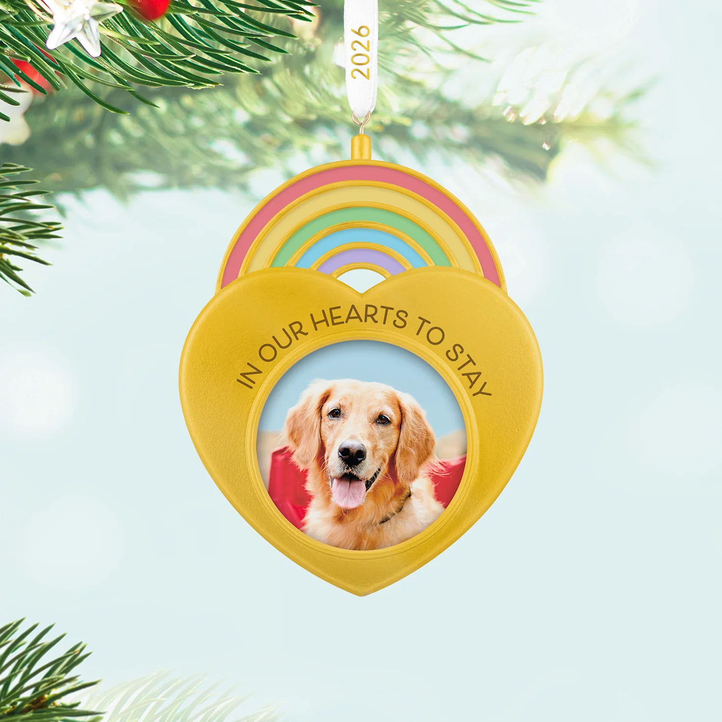 In Our Hearts to Stay 2026 Photo Frame — 2026 Hallmark Keepsake Christmas Ornament - Image 2