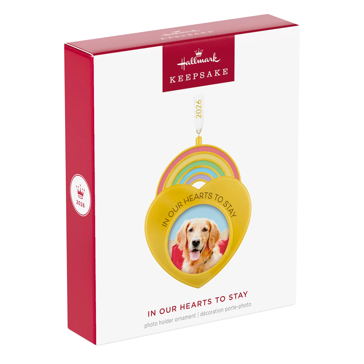 In Our Hearts to Stay 2026 Photo Frame — 2026 Hallmark Keepsake Christmas Ornament - Image 7