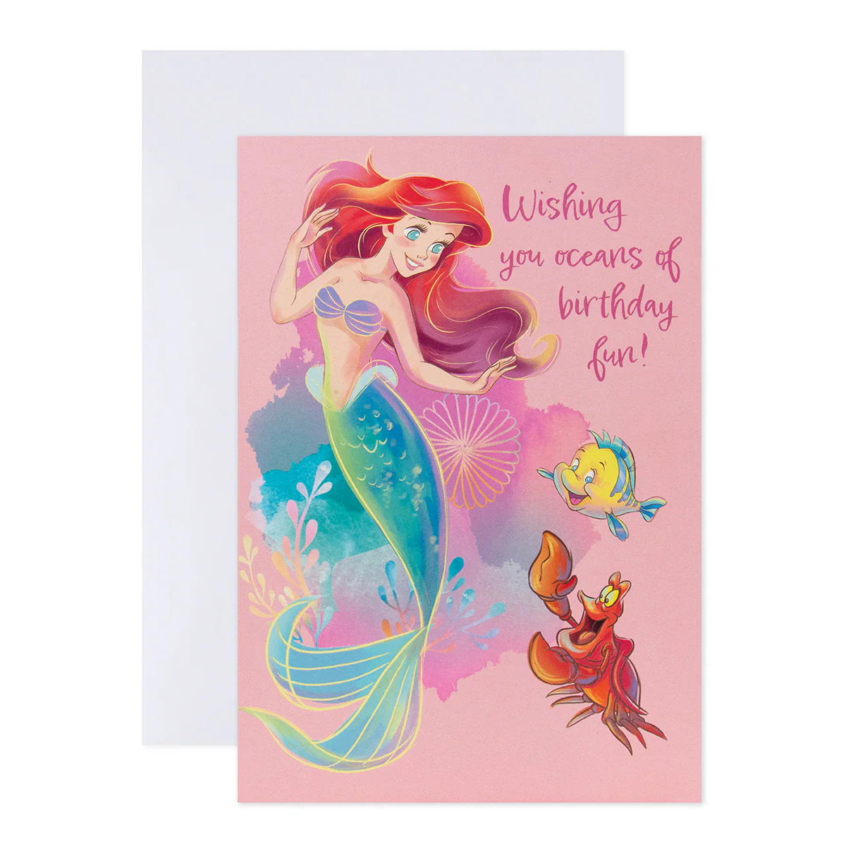 Hallmark Disney Princess Interactive Sound Card - Wishing you oceans of birthday fun! - Image 3