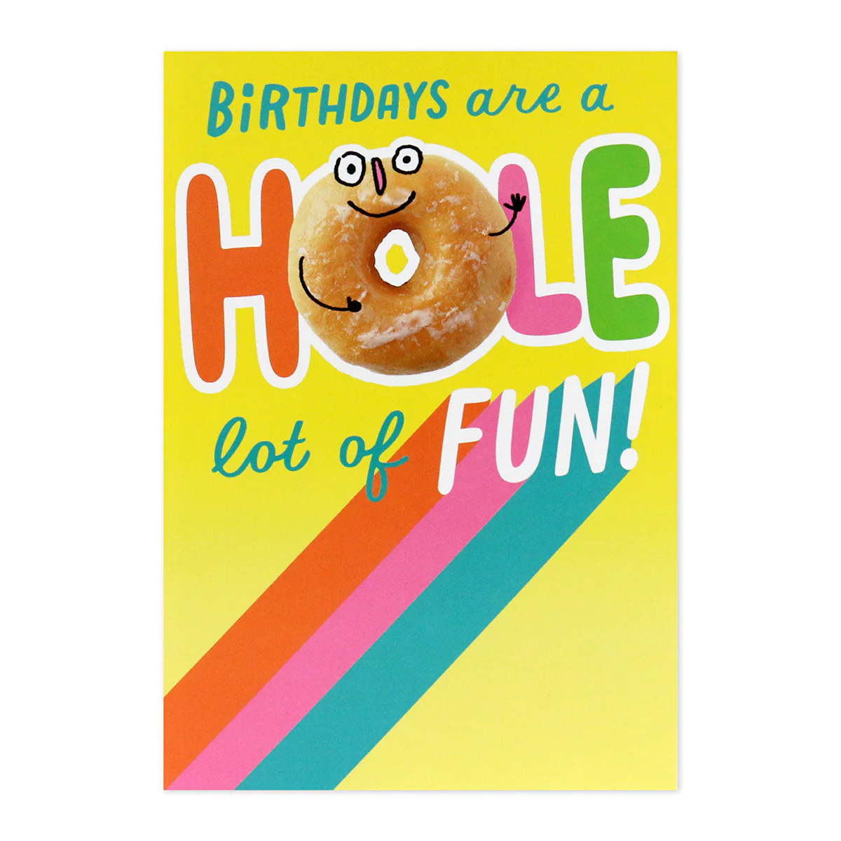 Hallmark Interactive Sound Card - 'Birthdays are a hole lot of fun'