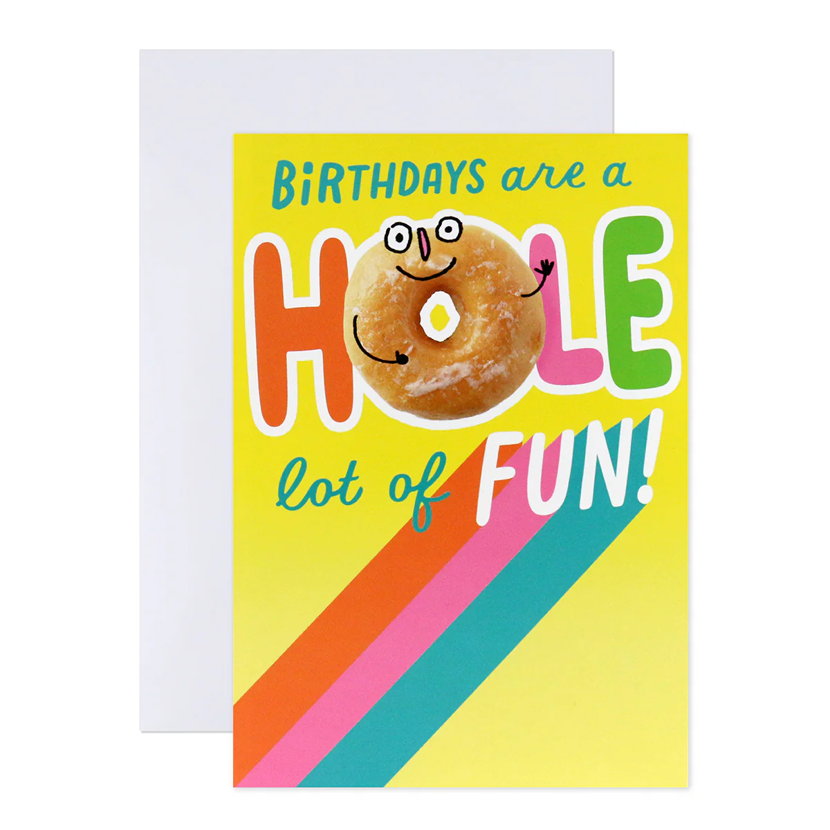 Hallmark Interactive Sound Card - 'Birthdays are a hole lot of fun' - Image 3