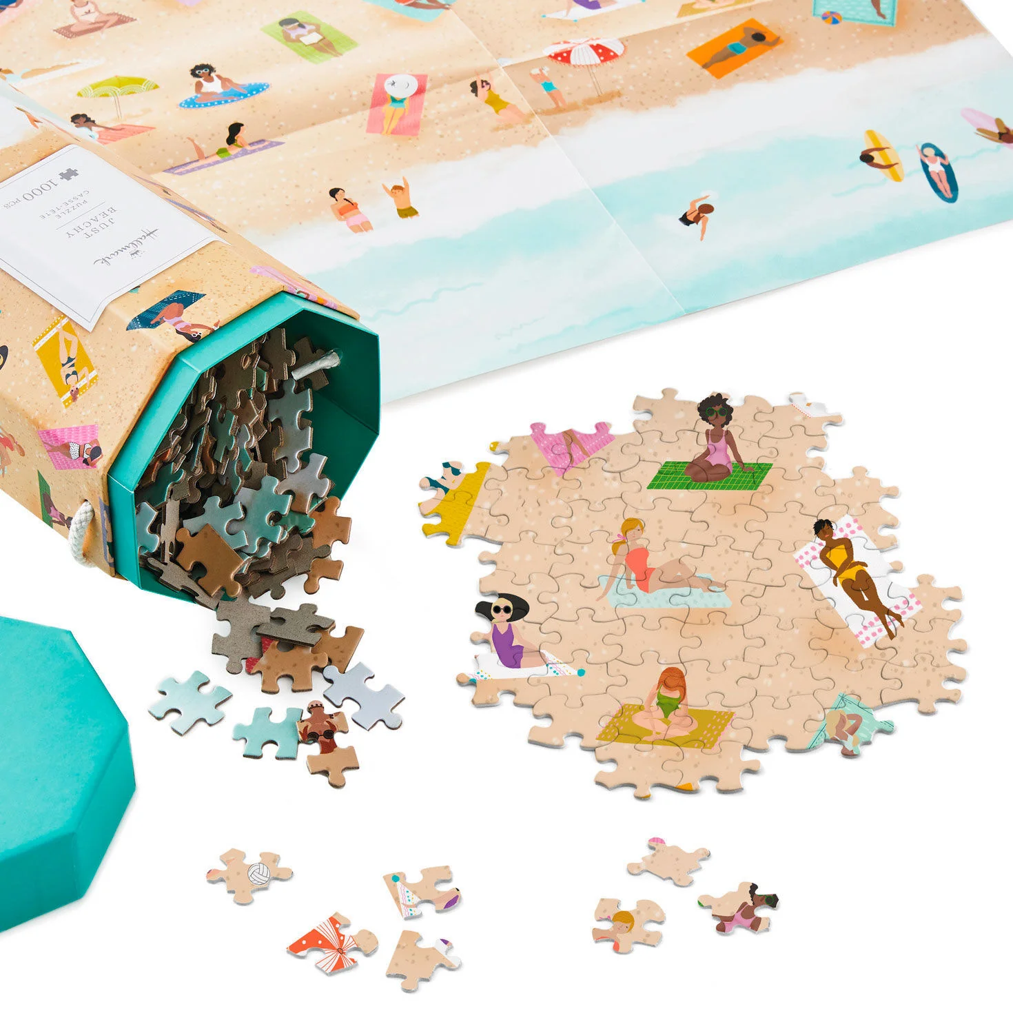Just Beachy 1000-Piece Jigsaw Puzzle - Image 2