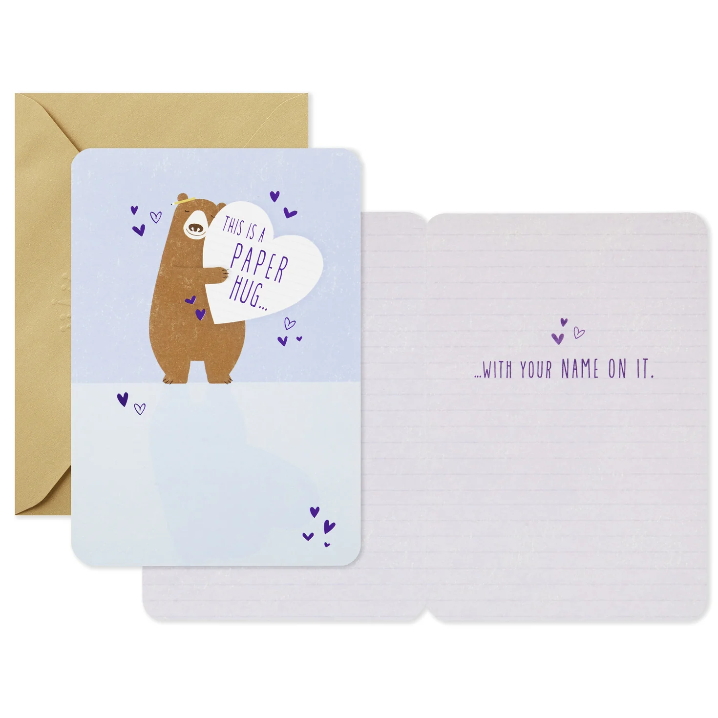 Hallmark Just Because Cards Assortment with Card Organizer Box (Pack of 10)—Congratulations, Sympathy, Thinking of You, Friendship - Image 6