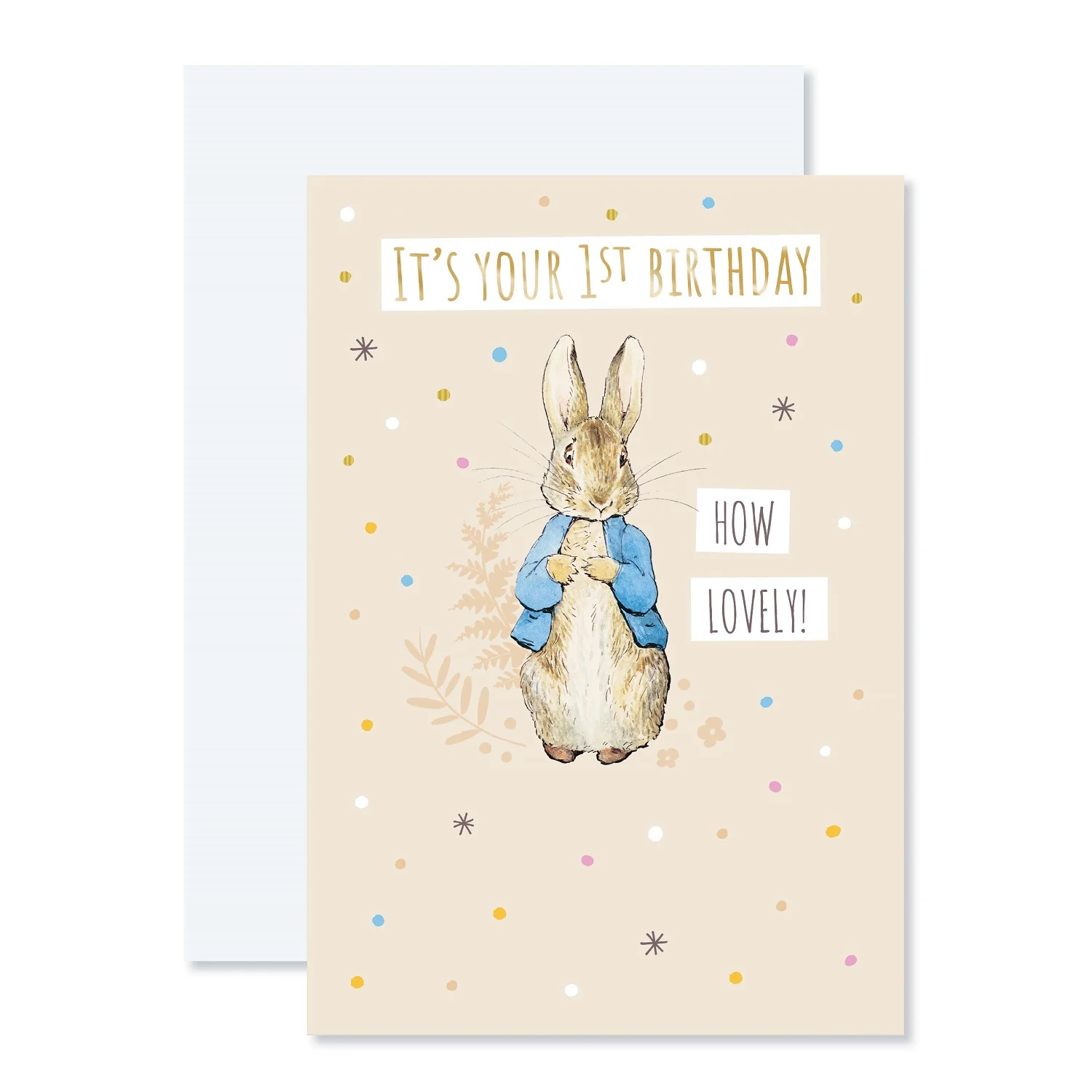 Connections from Hallmark Age 1 Birthday Card - Peter Rabbit - Image 3