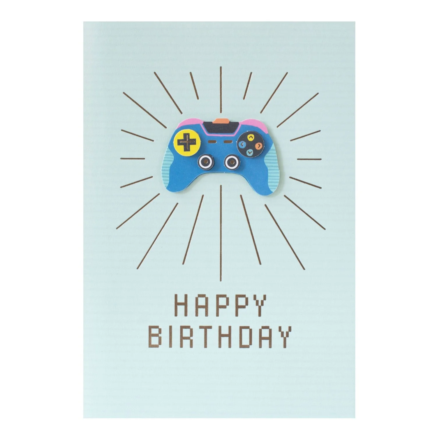 Hallmark Signature Birthday Card - Video Game