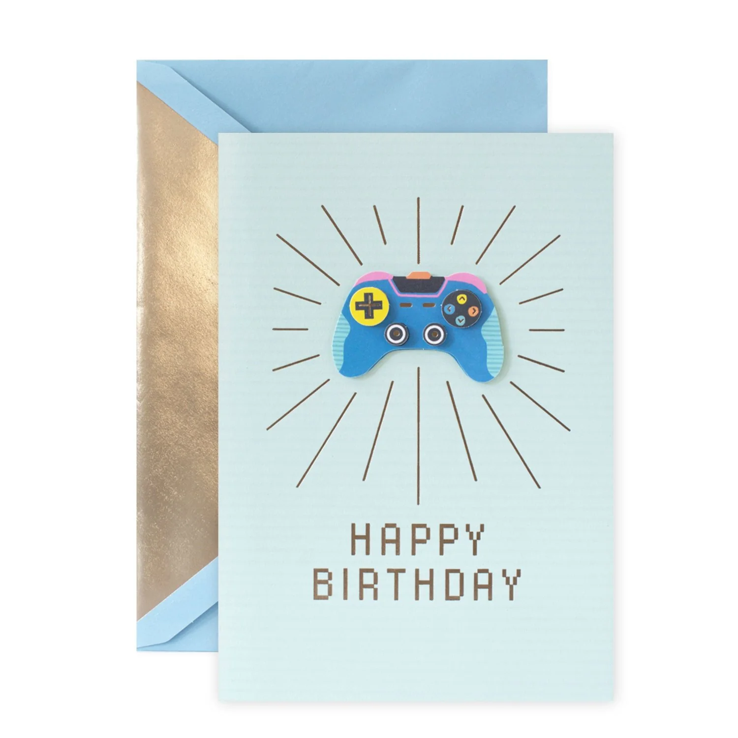 Hallmark Signature Birthday Card - Video Game - Image 3