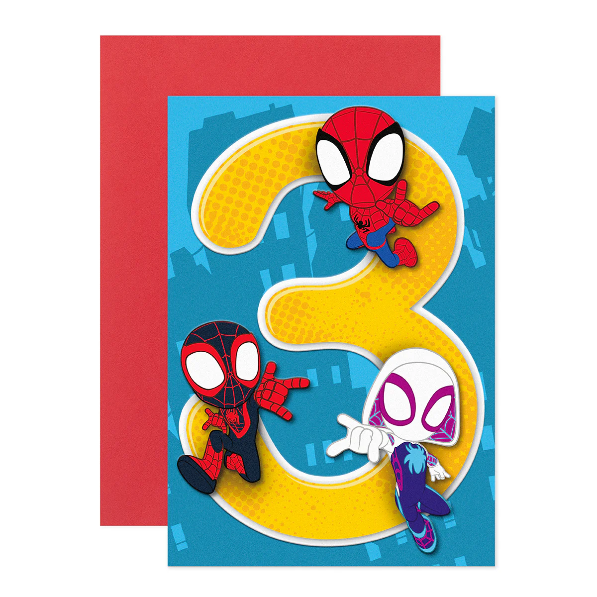 Connections from Hallmark 3rd Birthday Card - Spidey & His Amazing Friends - Image 3