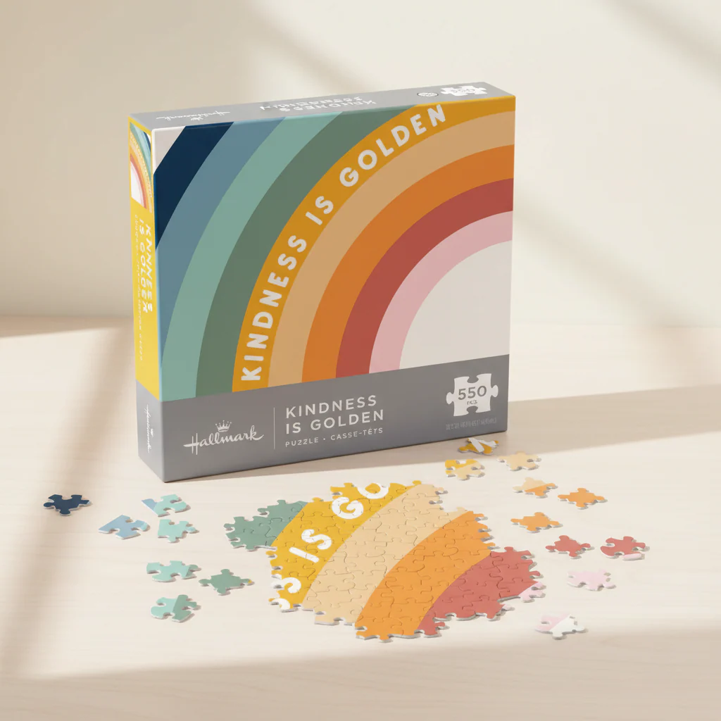 Kindness Is Golden 550-Piece Jigsaw Puzzle