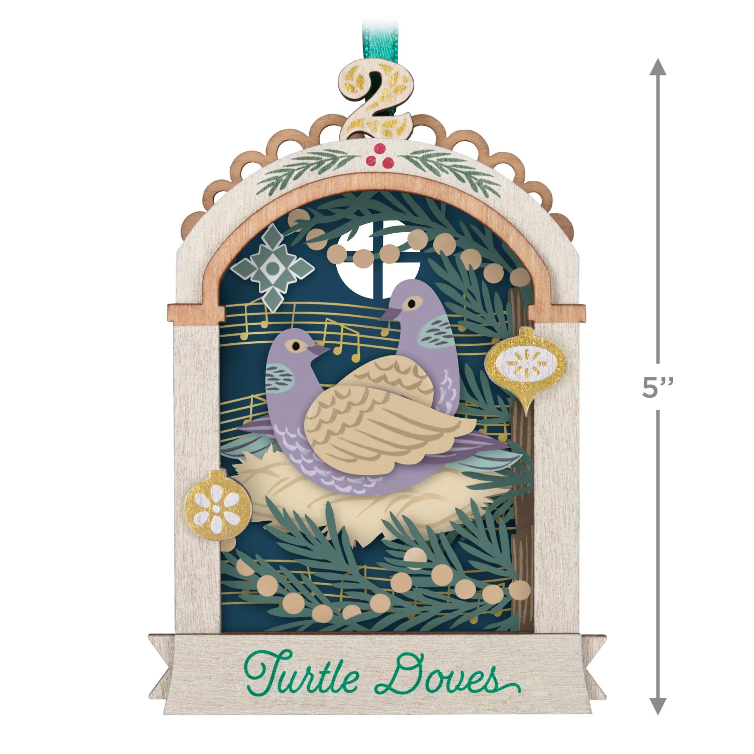 Twelve Days of Christmas, 2nd in the Series — 2025 Hallmark Keepsake Christmas Ornament - Image 6
