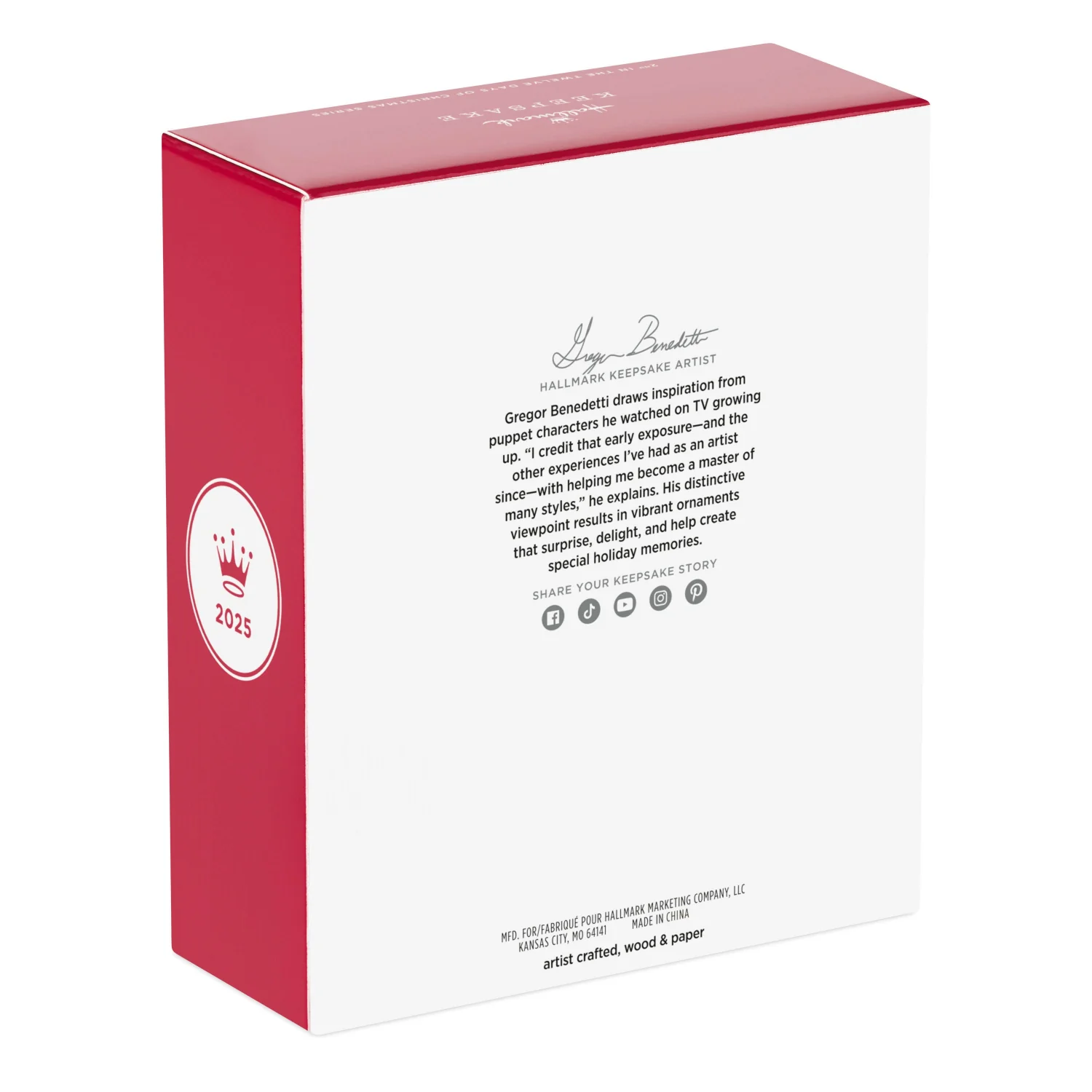 Twelve Days of Christmas, 2nd in the Series — 2025 Hallmark Keepsake Christmas Ornament - Image 8