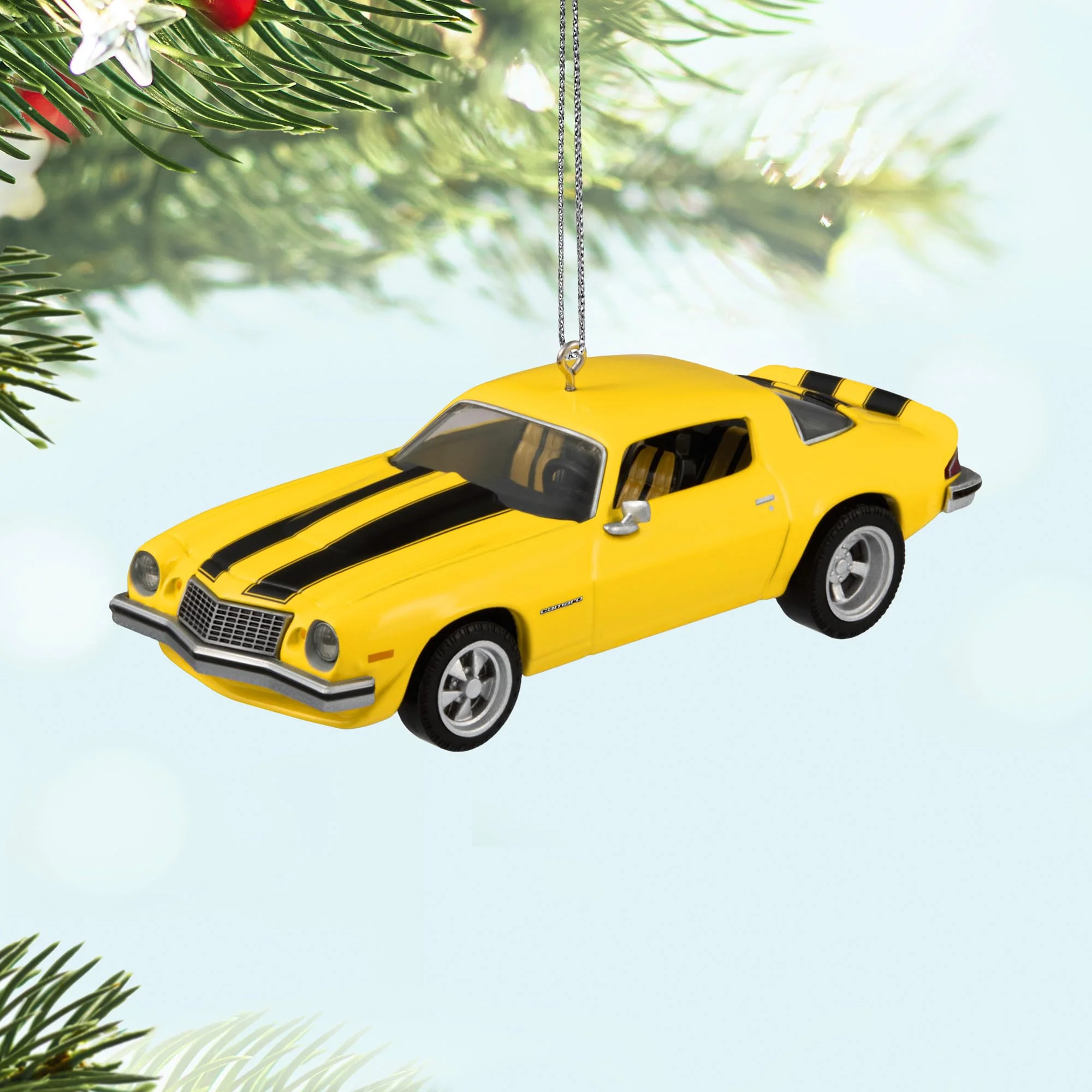 1976 Chevrolet® Camaro® Bumblebee Transformers, 5th in The Car's the Star Series — 2025 Hallmark Keepsake Christmas Ornament - Image 2