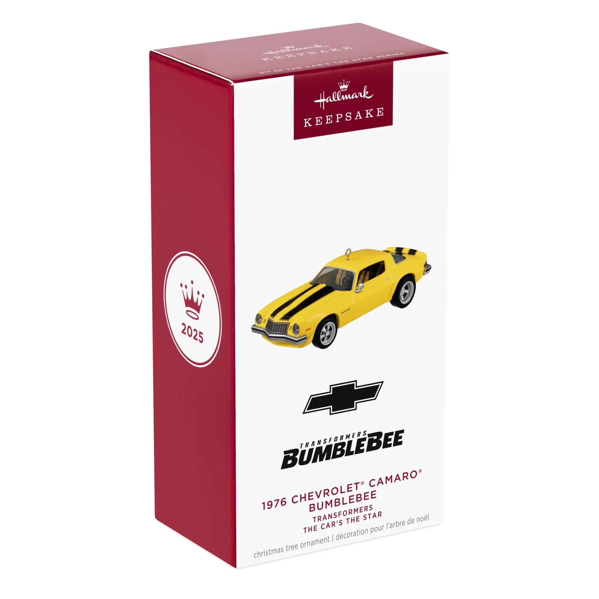 1976 Chevrolet® Camaro® Bumblebee Transformers, 5th in The Car's the Star Series — 2025 Hallmark Keepsake Christmas Ornament - Image 7