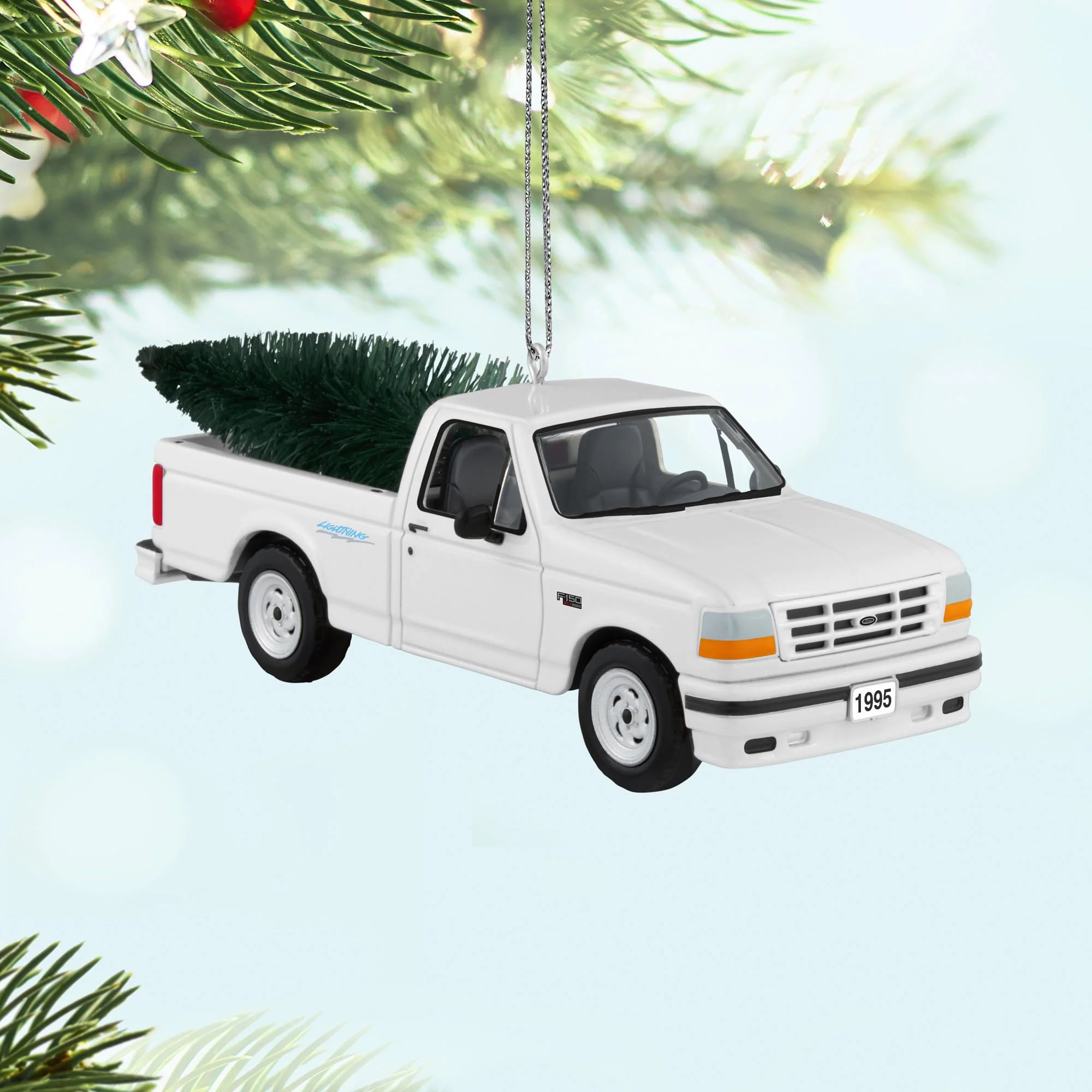 1995 Ford SVT Lightning 31st, in the All-American Trucks Series — 2025 Hallmark Keepsake Christmas Ornament - Image 2