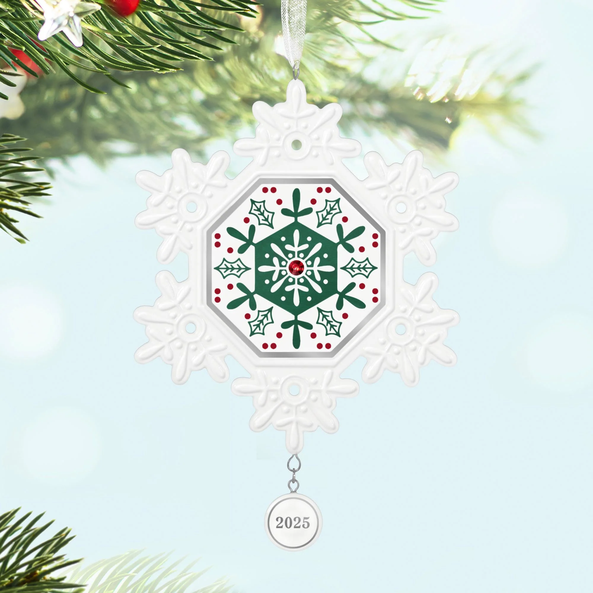 2025 Snowflake — Hallmark Keepsake Christmas Ornament - Image 2