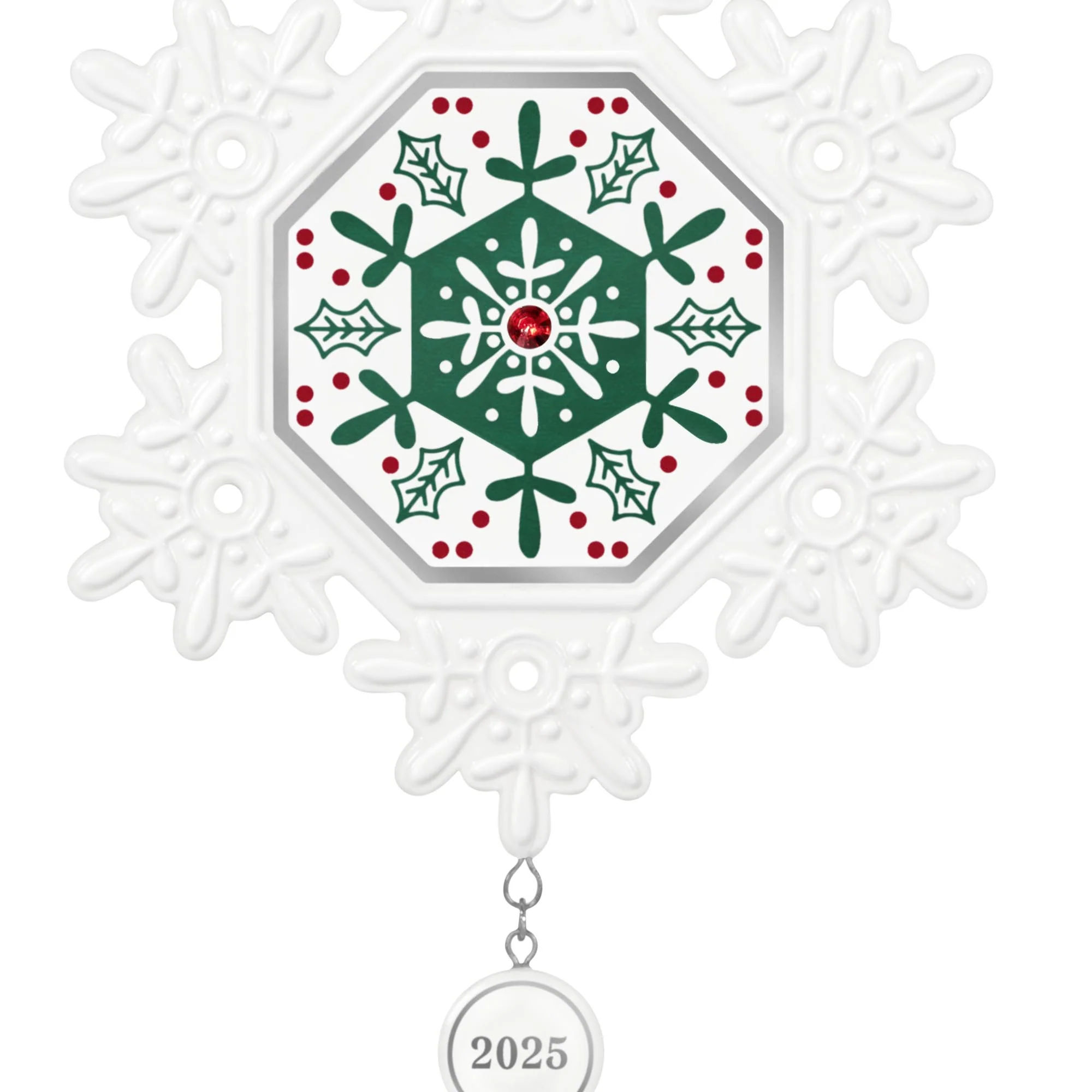 2025 Snowflake — Hallmark Keepsake Christmas Ornament - Image 4