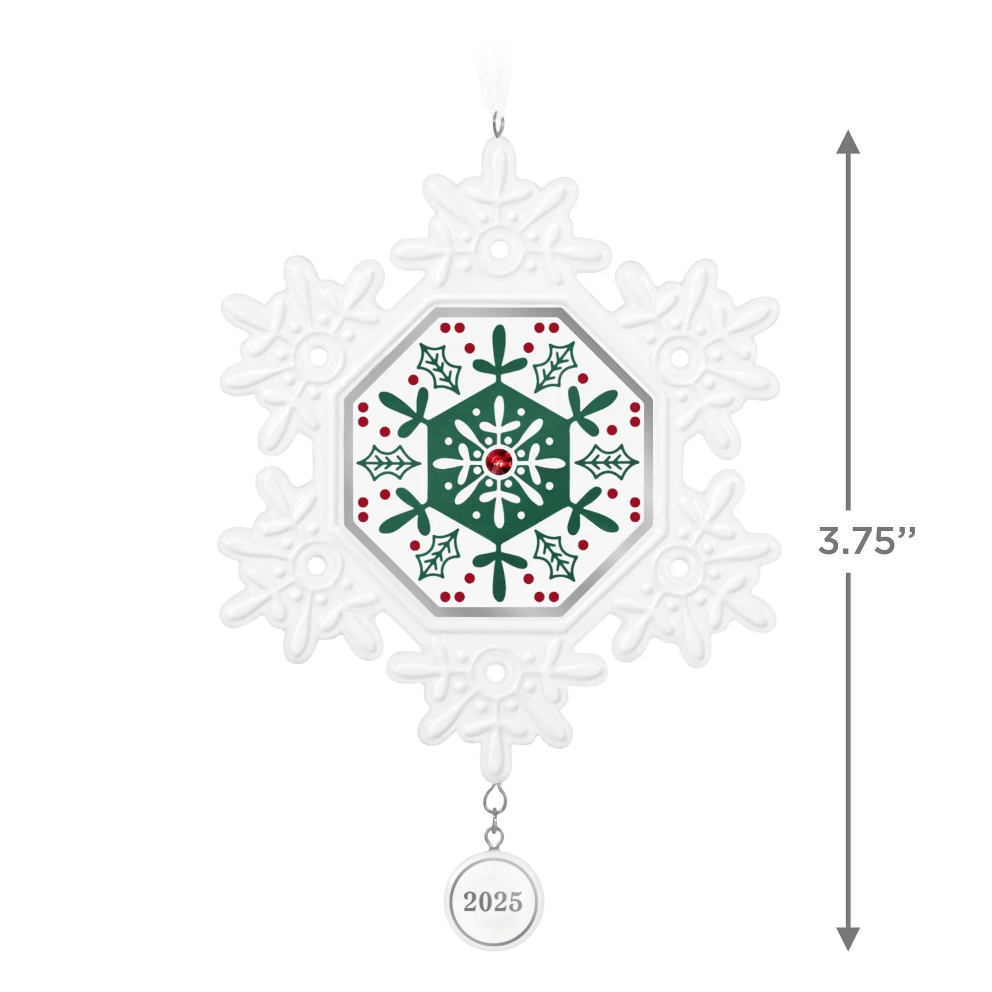2025 Snowflake — Hallmark Keepsake Christmas Ornament - Image 6