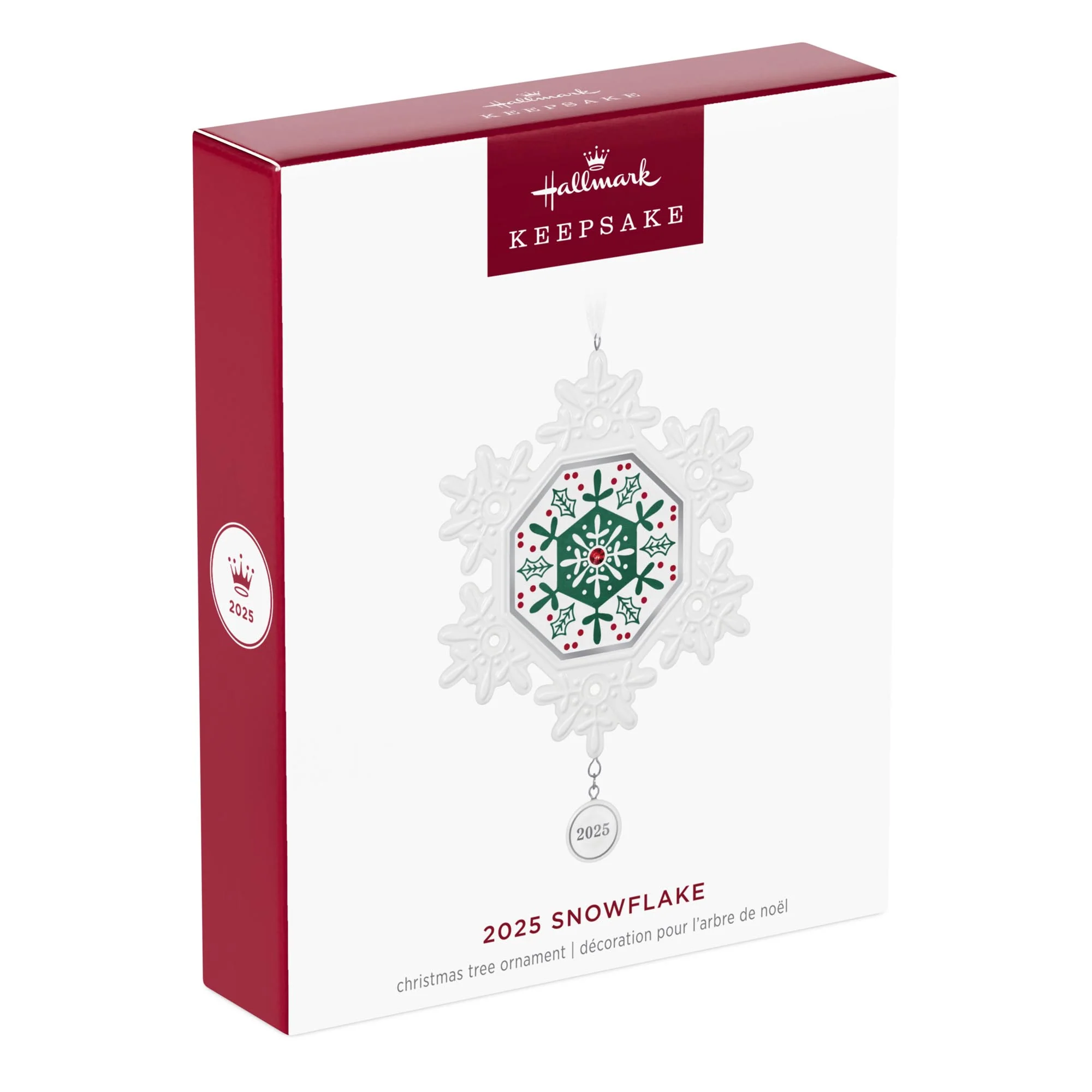 2025 Snowflake — Hallmark Keepsake Christmas Ornament - Image 7