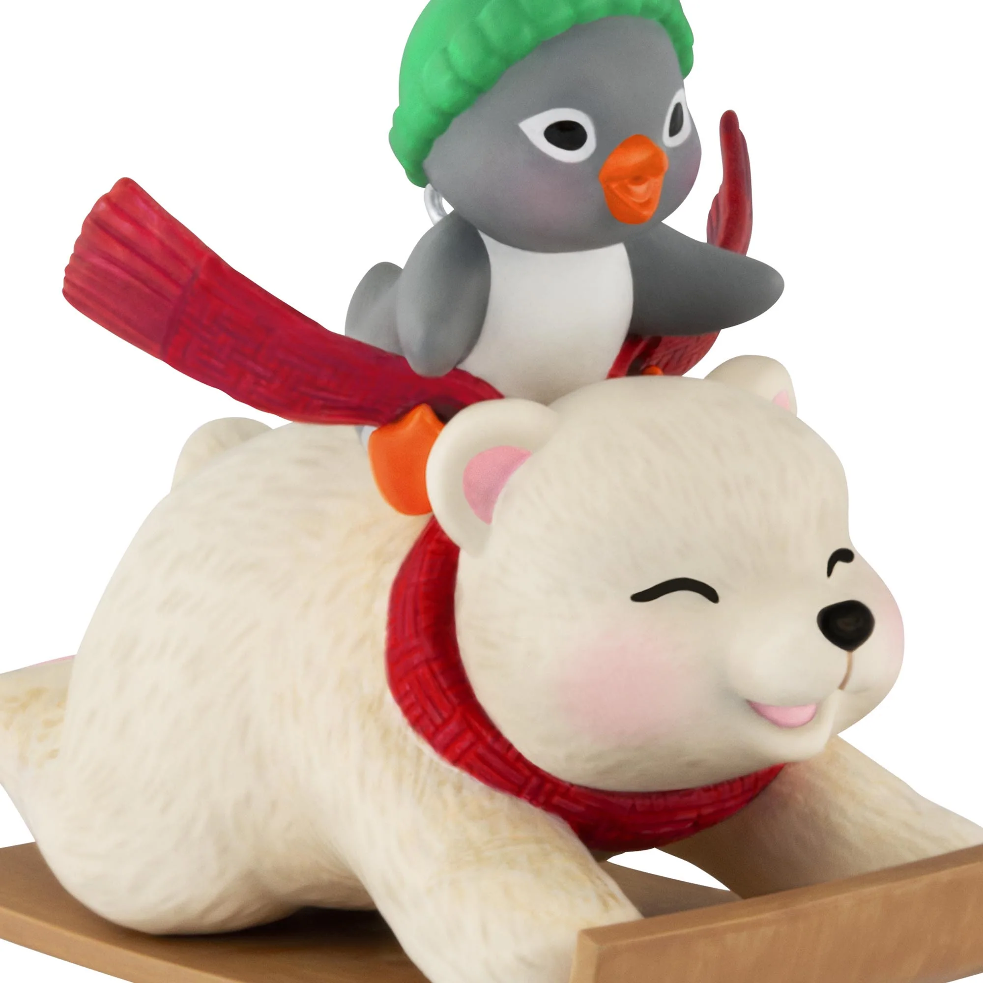 Sledding Sidekicks, 25th in the Snowball and Tuxedo Series — 2025 Hallmark Keepsake Christmas Ornament - Image 4