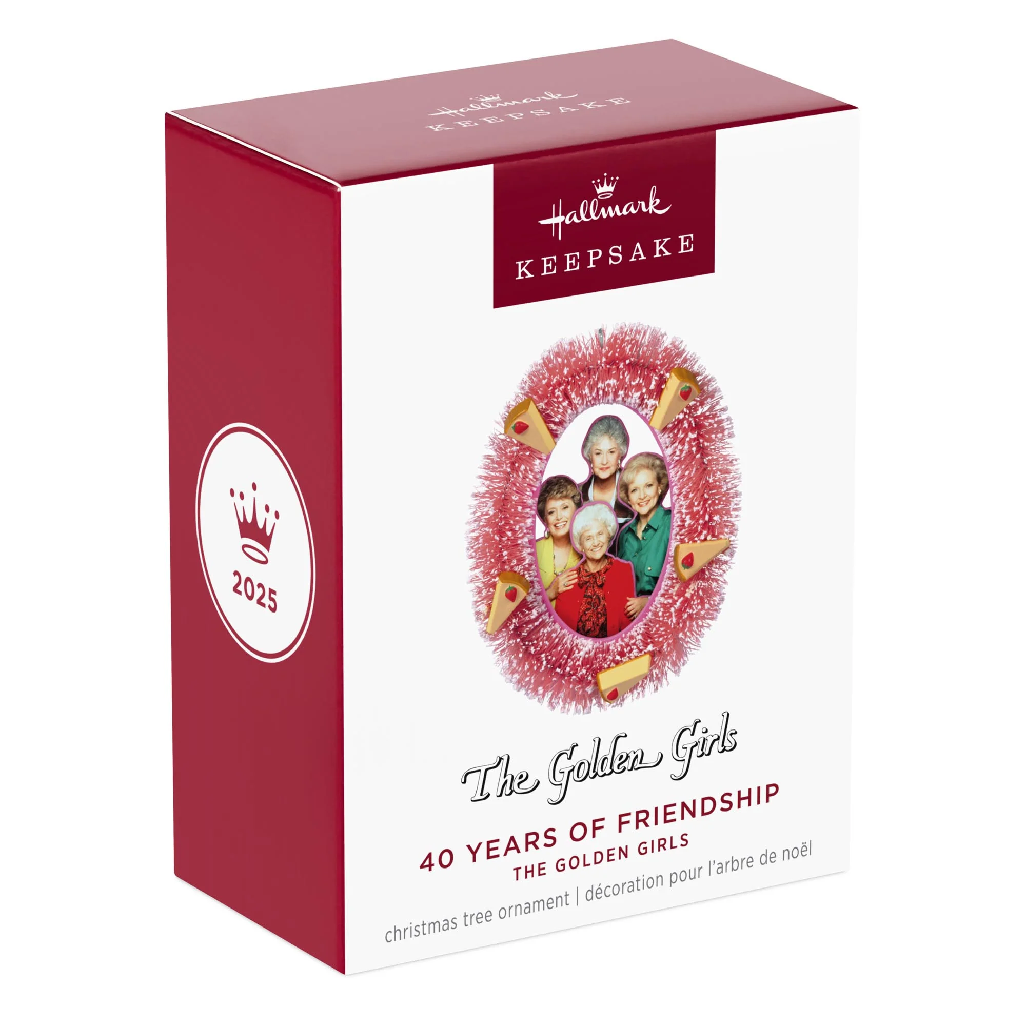 The Golden Girls, 40 Years of Friendship — 2025 Hallmark Keepsake Christmas Ornament - Image 7
