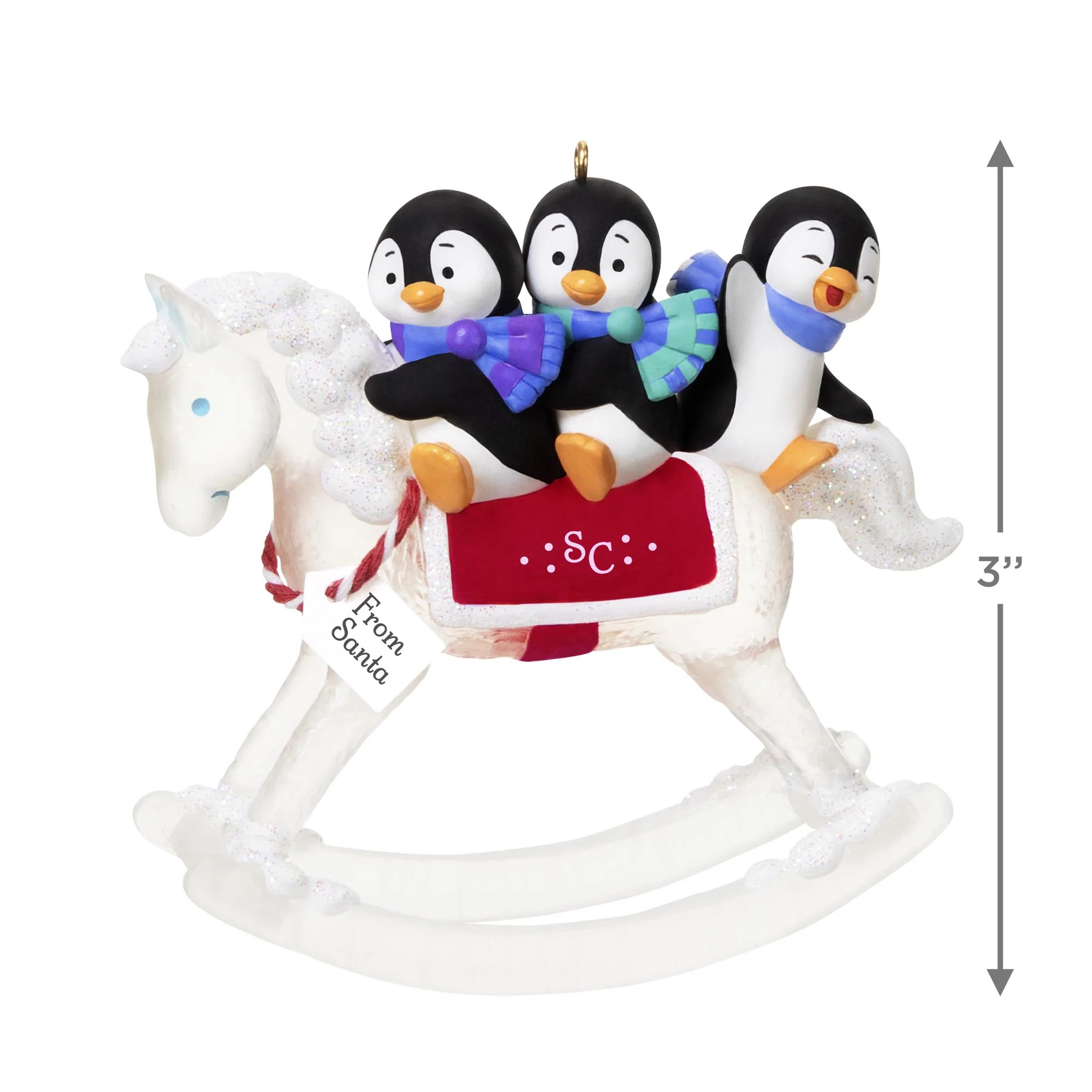 A Gift From Santa, Penguin Friends — 2025 Hallmark Keepsake Christmas Ornament - Image 6