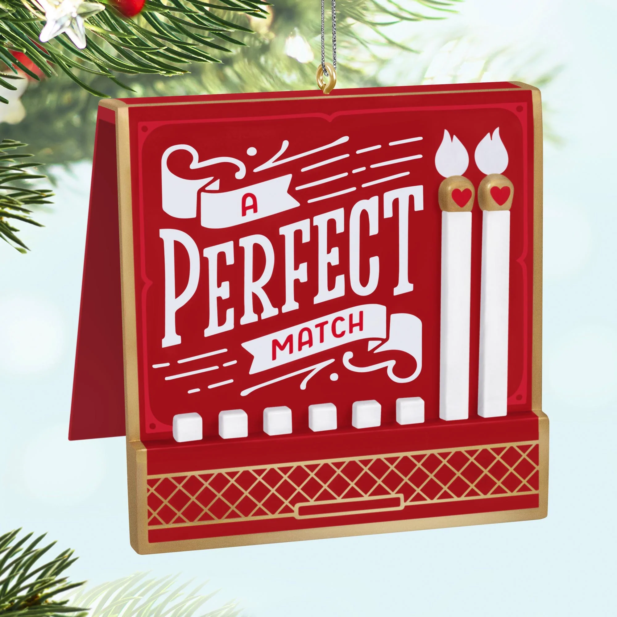A Perfect Match — 2025 Hallmark Keepsake Christmas Ornament - Image 2