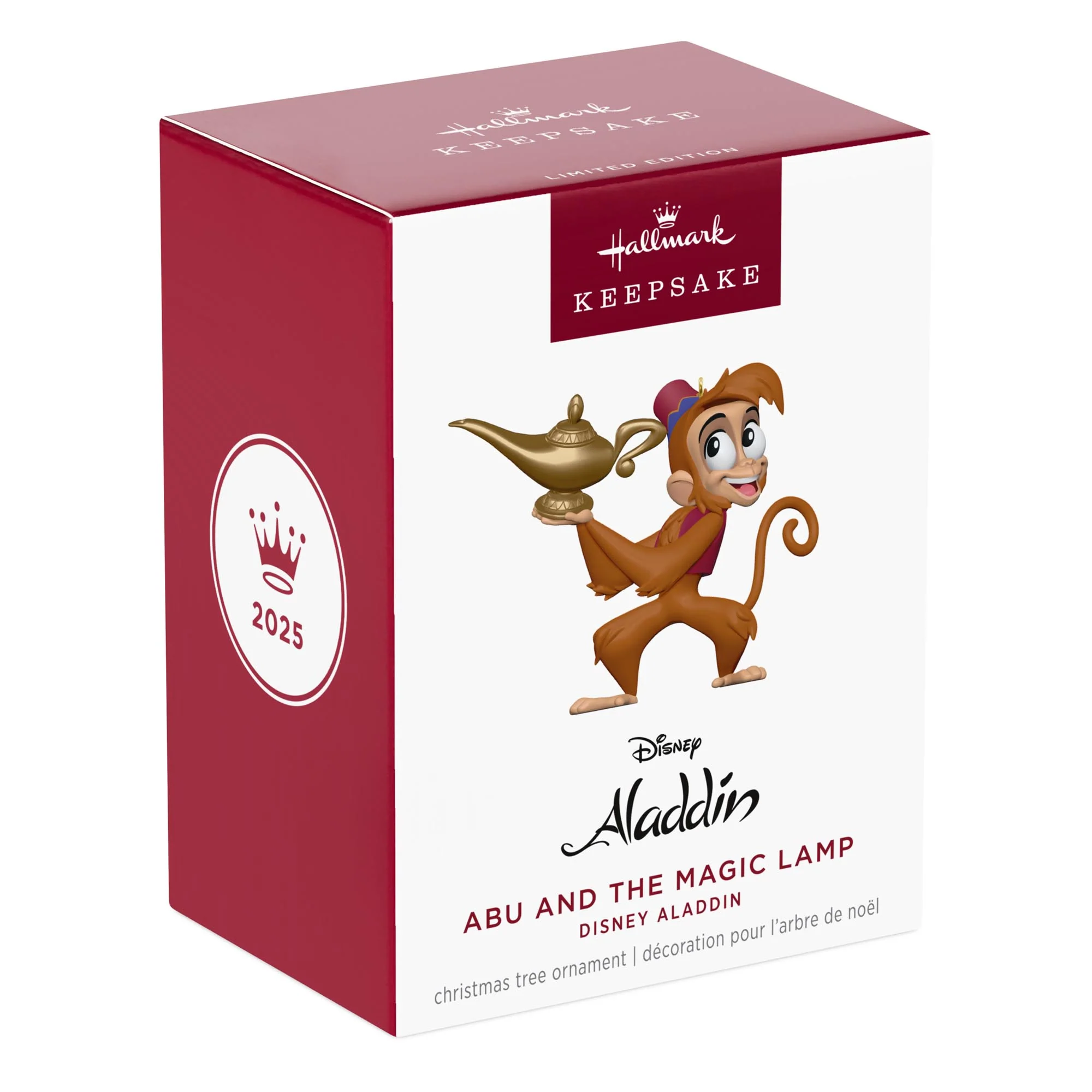 Disney Aladdin, Abu and the Magic Lamp — 2025 Hallmark Keepsake Christmas Ornament - Image 7