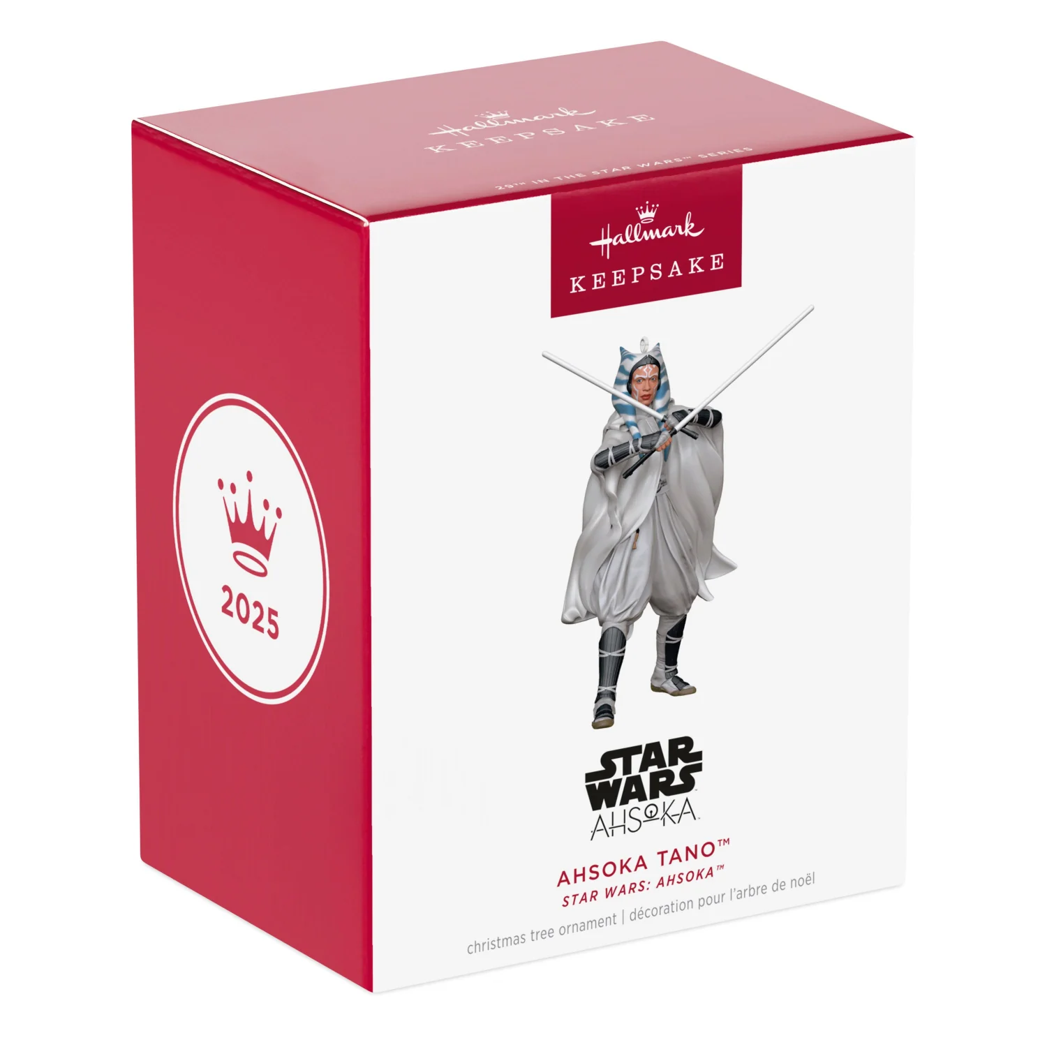 Star Wars™: Ahsoka™, Ahsoka Tano™, 29th in the Star Wars™ Series — 2025 Hallmark Keepsake Christmas Ornament - Image 7