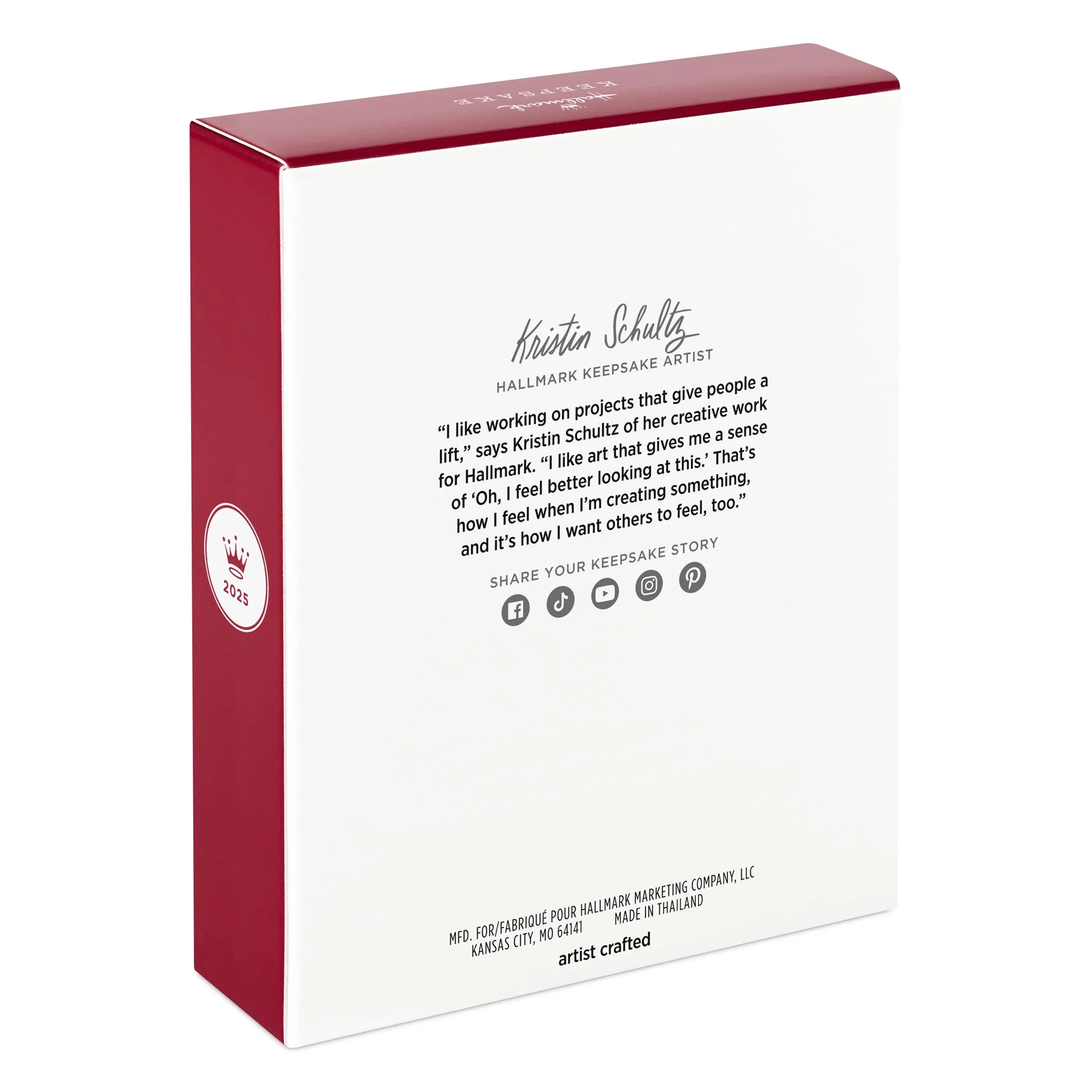 Always With Us — 2025 Hallmark Keepsake Christmas Ornament - Image 7