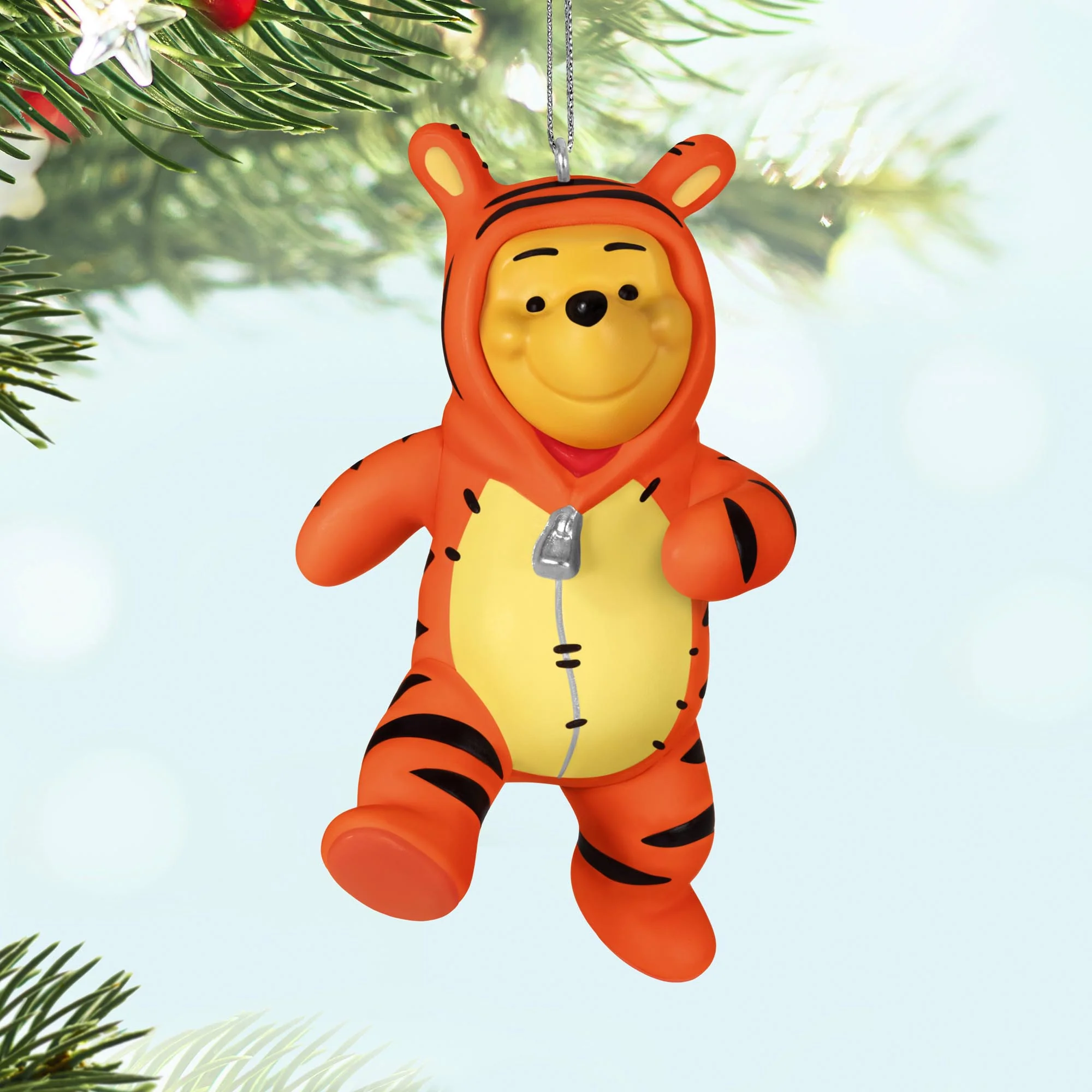 Disney Winnie the Pooh, And Tigger, Too — 2025 Hallmark Keepsake Christmas Ornament - Image 2