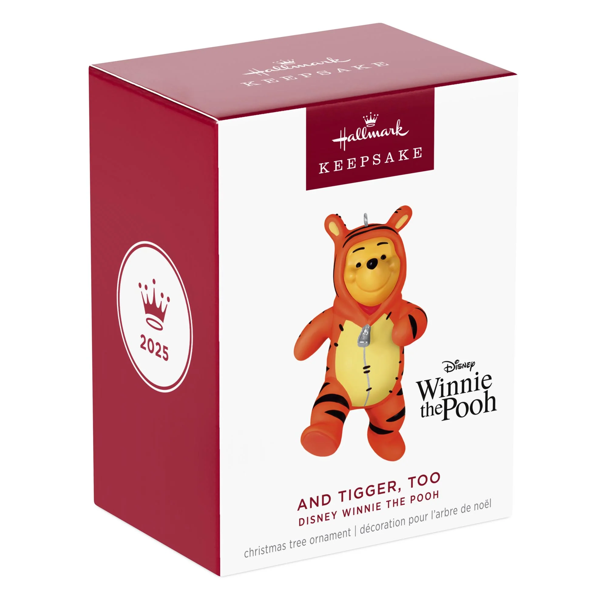 Disney Winnie the Pooh, And Tigger, Too — 2025 Hallmark Keepsake Christmas Ornament - Image 7