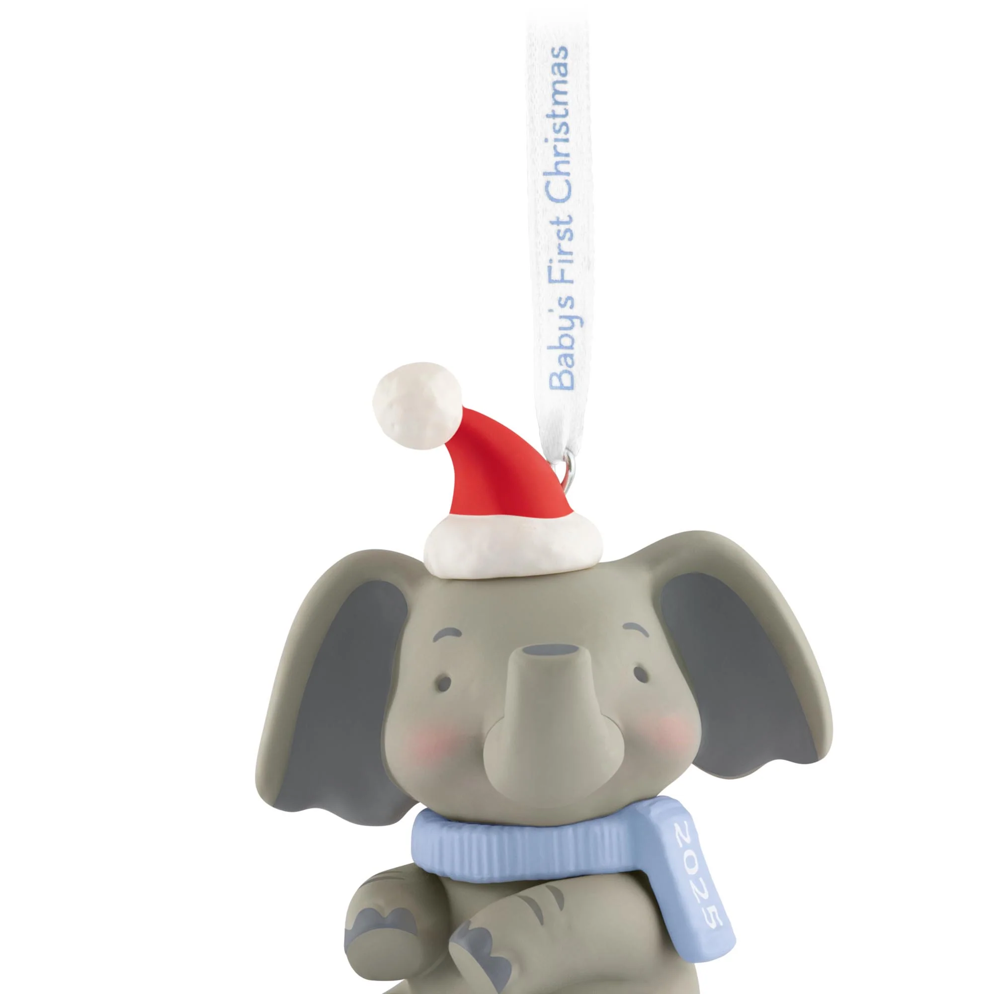 Baby Boy's 1st Christmas, Elephant — 2025 Hallmark Keepsake Christmas Ornament - Image 4