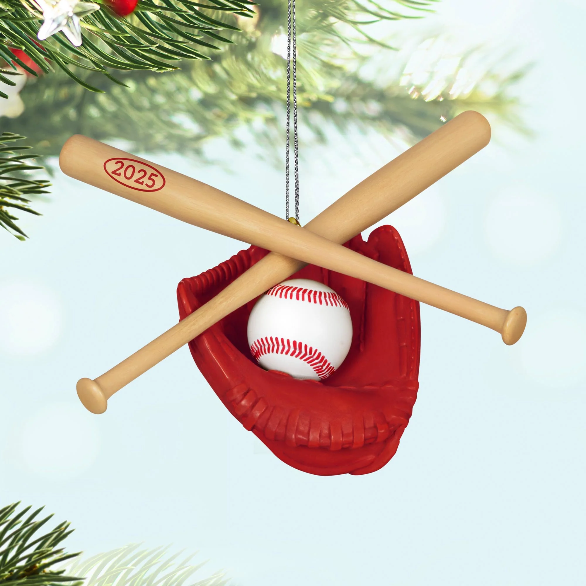 Baseball Star — 2025 Hallmark Keepsake Christmas Ornament - Image 2