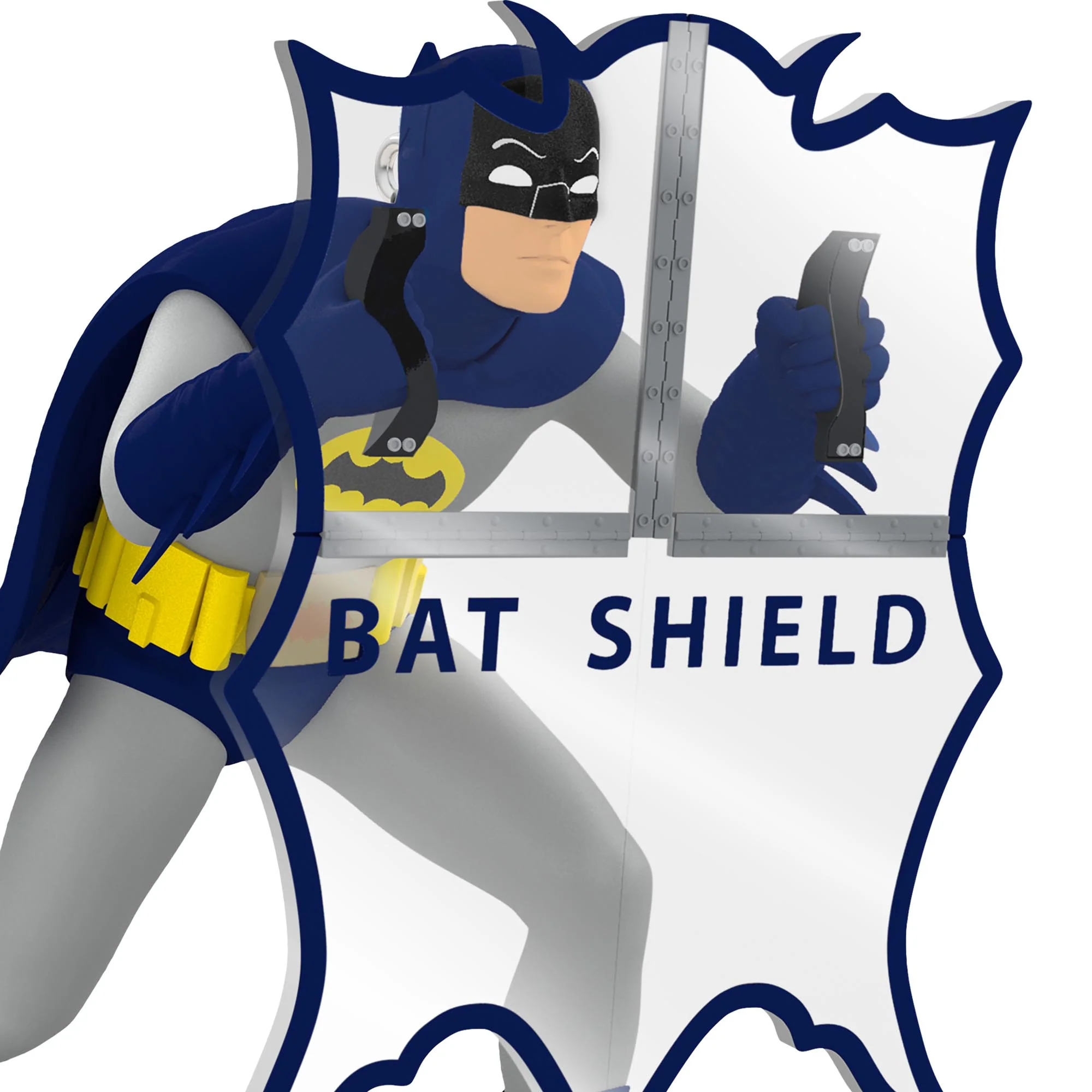 DC Batman™ The Classic TV Series, Behind the Batshield™ — 2025 Hallmark Keepsake Christmas Ornament - Image 4