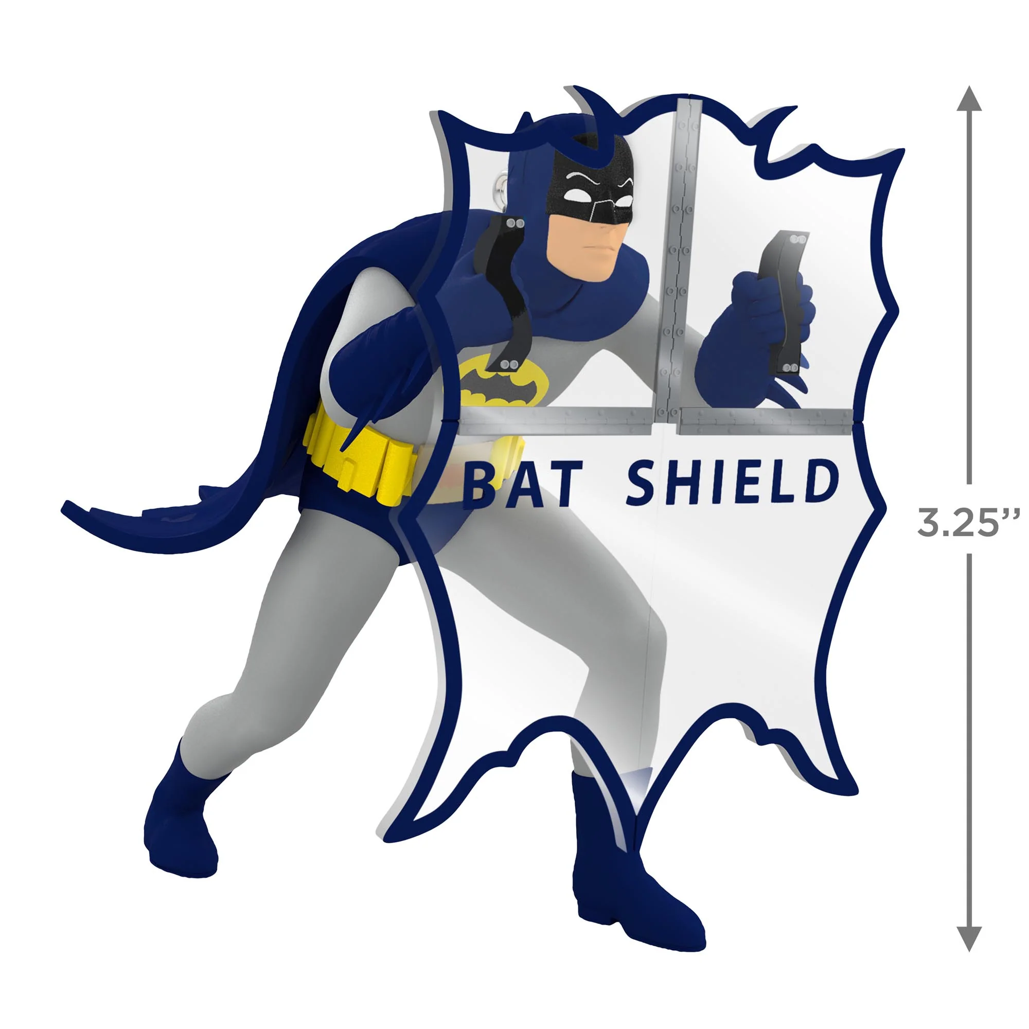 DC Batman™ The Classic TV Series, Behind the Batshield™ — 2025 Hallmark Keepsake Christmas Ornament - Image 6
