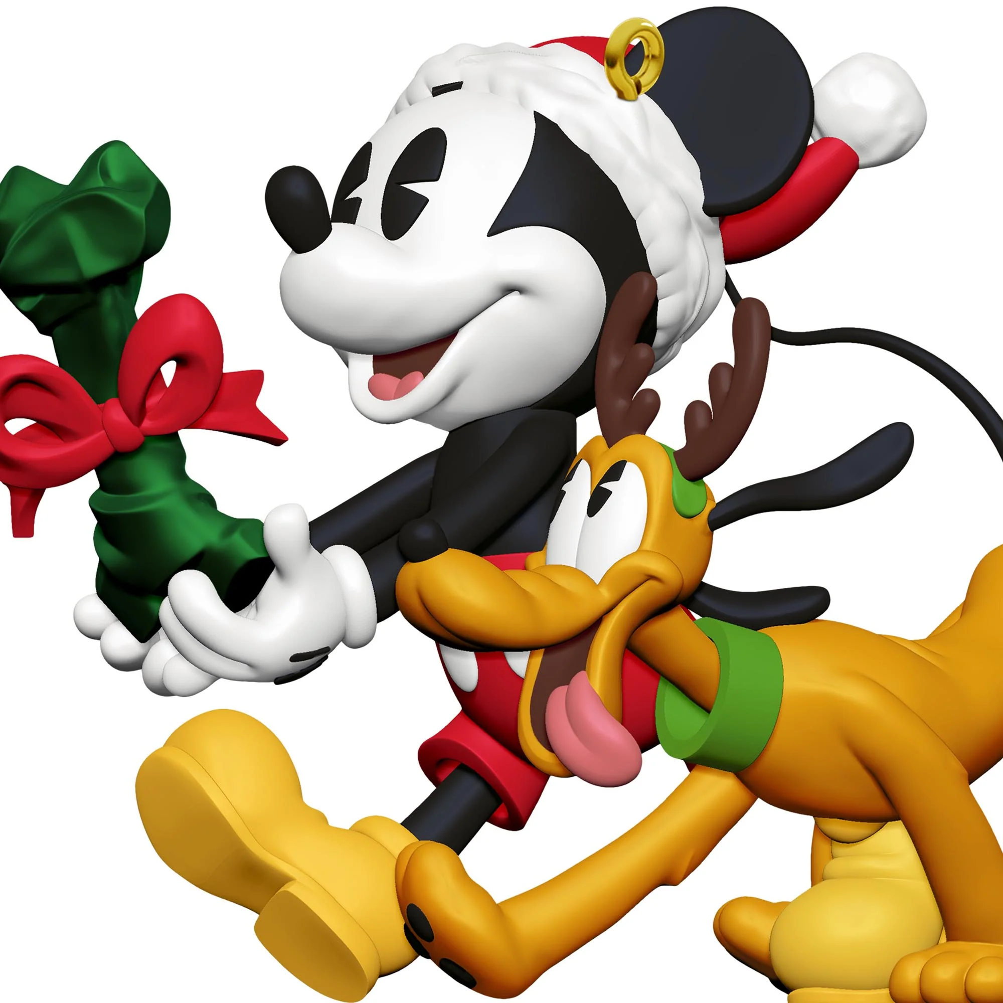 Disney Mickey and Friends, Bone-afide Besties — 2025 Hallmark Keepsake Christmas Ornament - Image 4