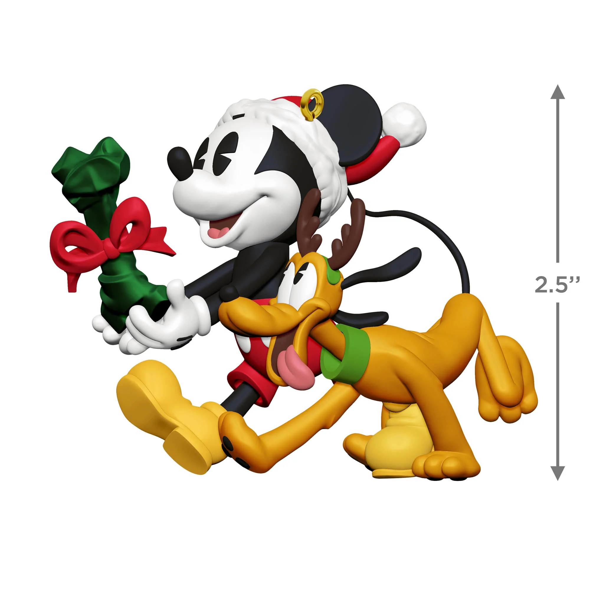 Disney Mickey and Friends, Bone-afide Besties — 2025 Hallmark Keepsake Christmas Ornament - Image 6