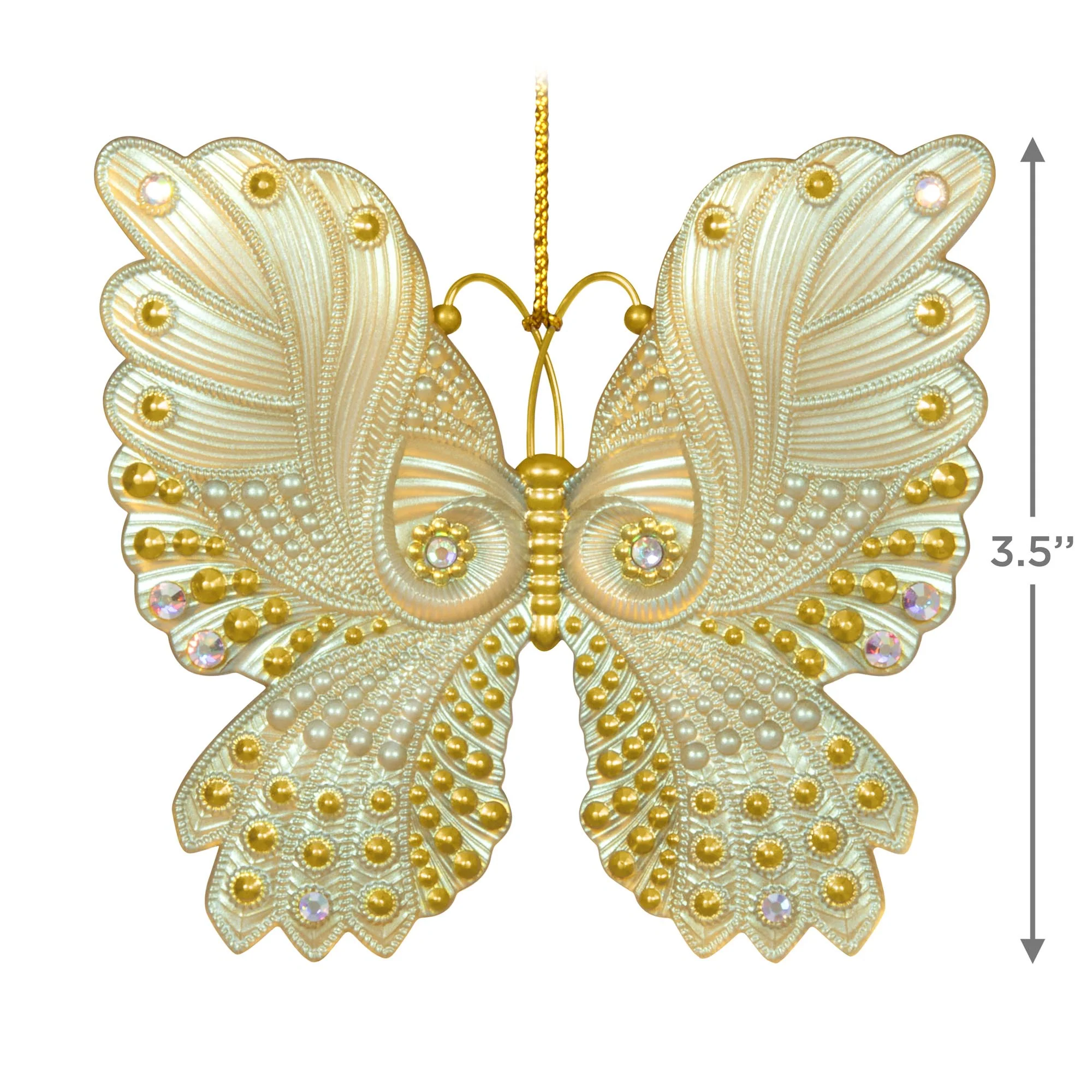 Brilliant Butterflies, 9th in the Series — 2025 Hallmark Keepsake Christmas Ornament - Image 5