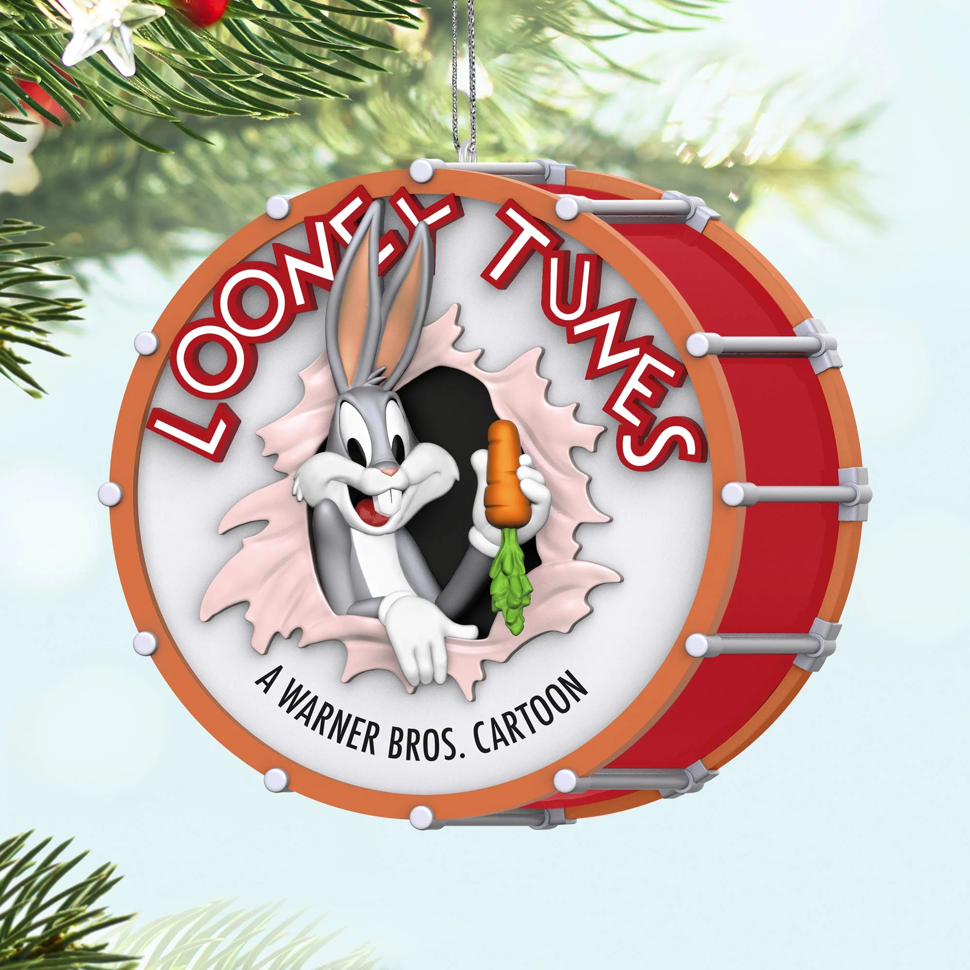 Looney Tunes™, Bugs Bunny™ — 2025 Hallmark Keepsake Christmas Ornament - Image 2