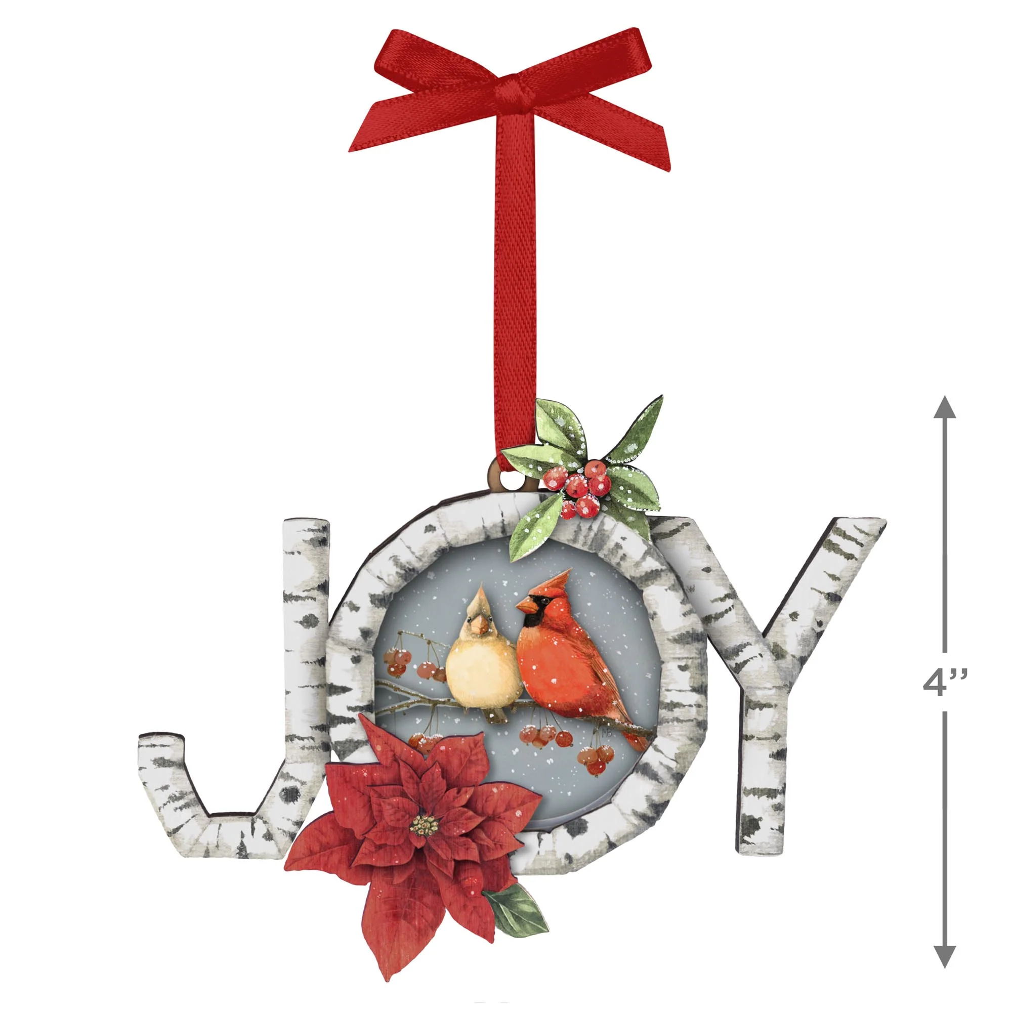 Charming Cardinals by Marjolein Bastin — 2025 Hallmark Keepsake Christmas Ornament - Image 6