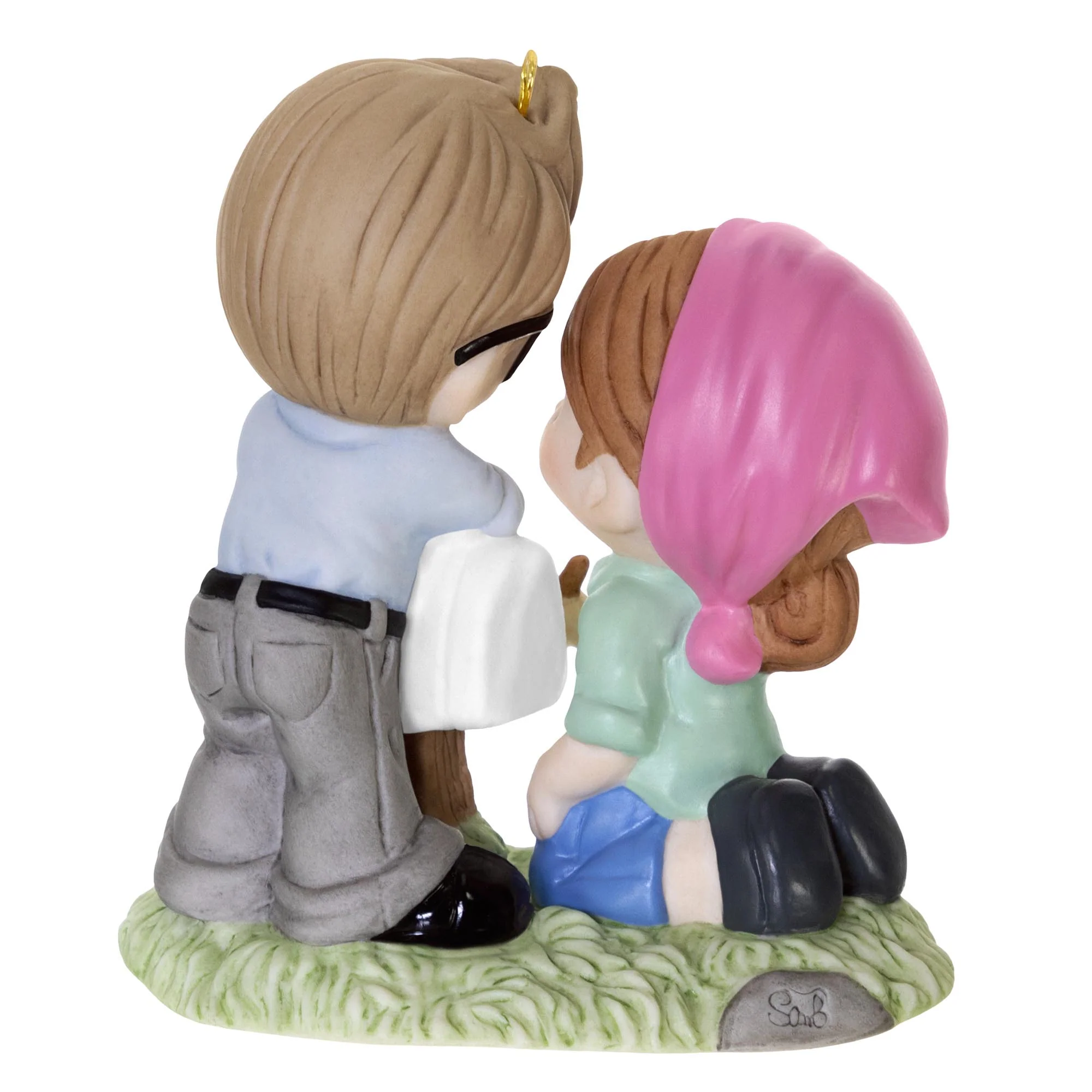 Disney and Pixar Up, Carl and Ellie (Precious Moments) — 2025 Hallmark Keepsake Christmas Ornament - Image 5