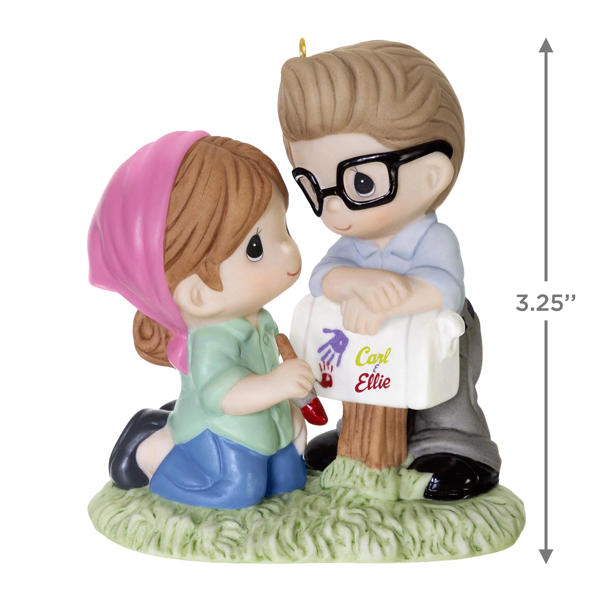 Disney and Pixar Up, Carl and Ellie (Precious Moments) — 2025 Hallmark Keepsake Christmas Ornament - Image 6