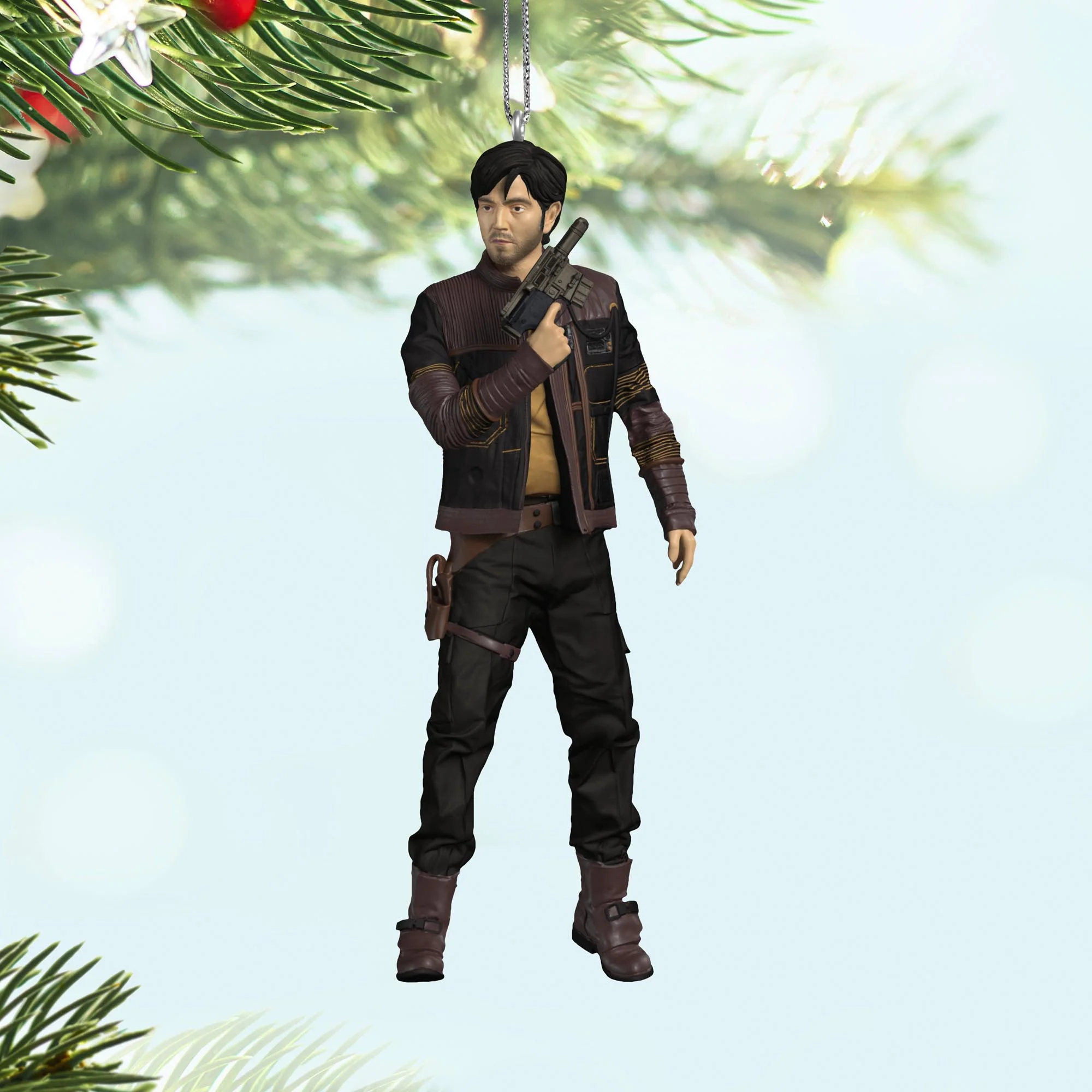 Star Wars™: Andor™, Cassian Andor™ — 2025 Hallmark Keepsake Christmas Ornament - Image 2