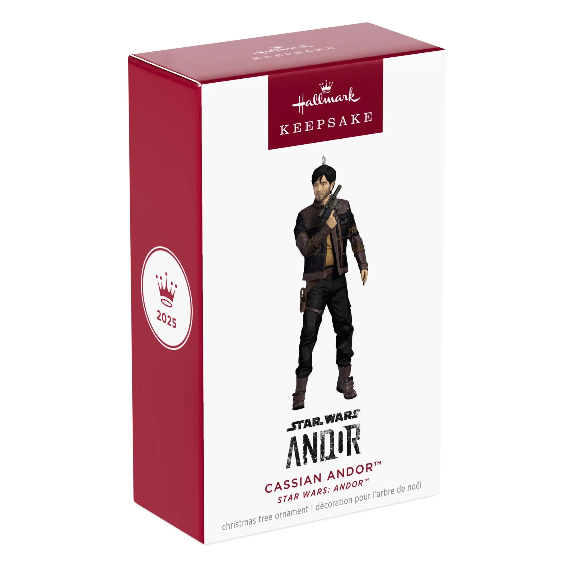 Star Wars™: Andor™, Cassian Andor™ — 2025 Hallmark Keepsake Christmas Ornament - Image 7