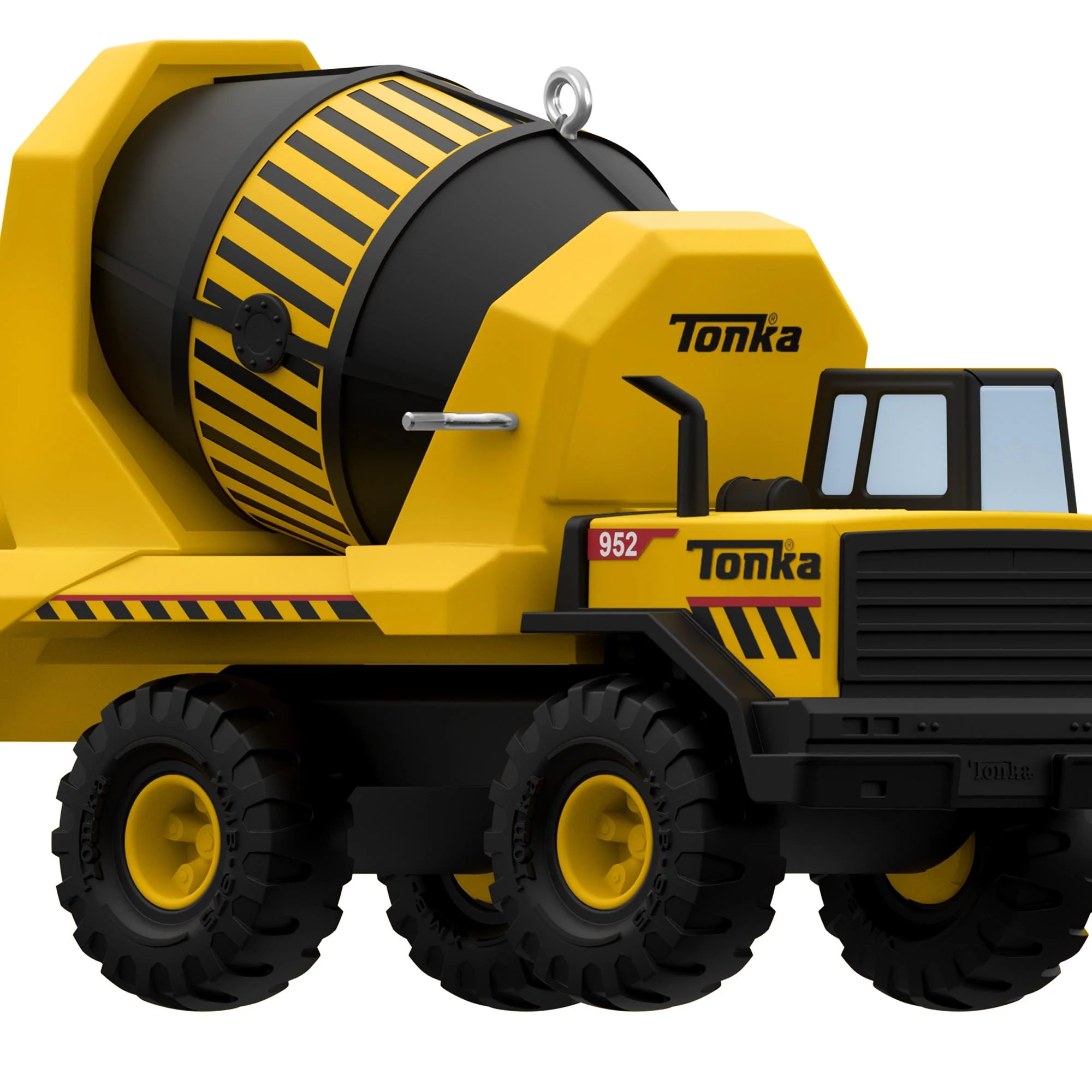 Hasbro® Tonka®, Mighty Cement Mixer — 2025 Hallmark Keepsake Christmas Ornament - Image 4
