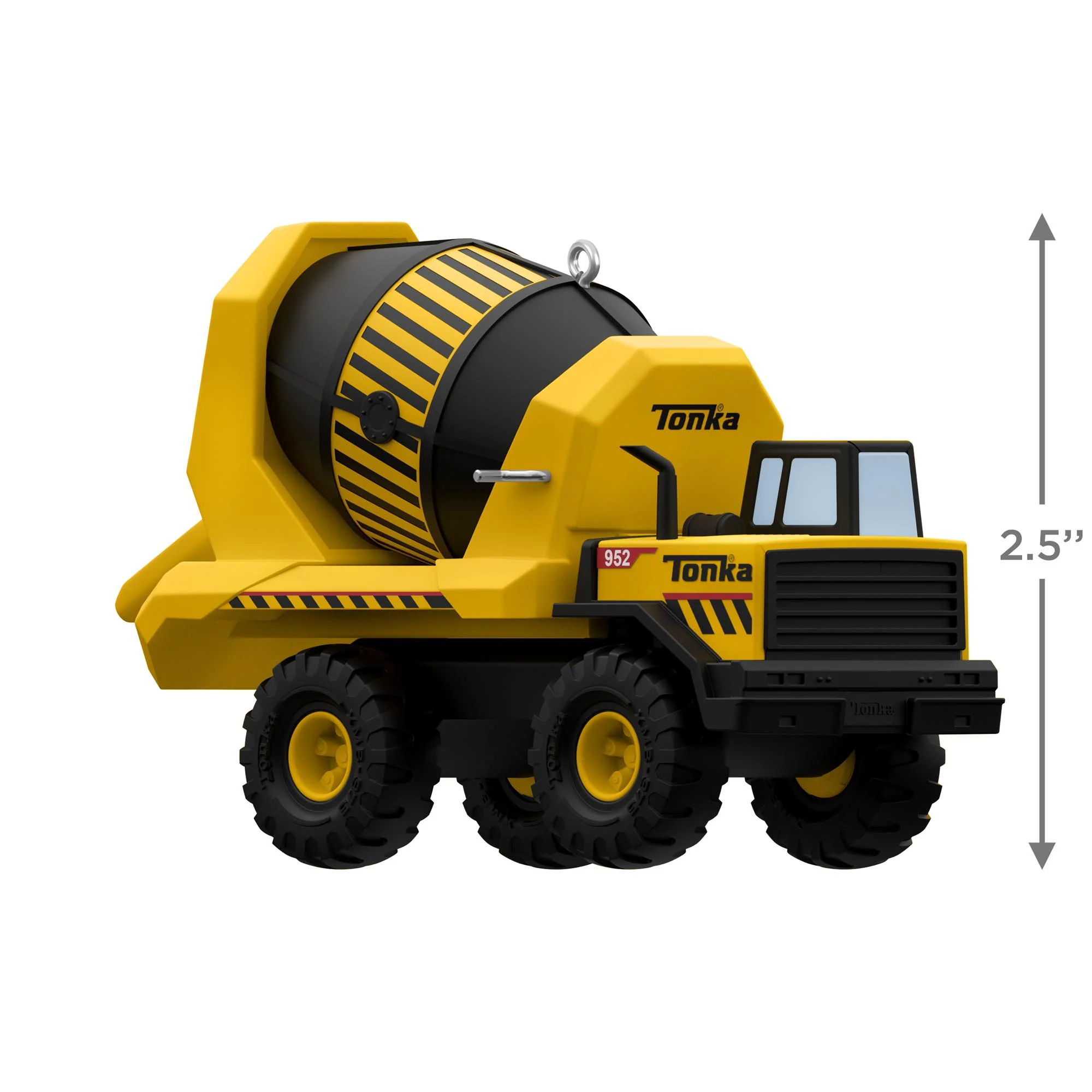 Hasbro® Tonka®, Mighty Cement Mixer — 2025 Hallmark Keepsake Christmas Ornament - Image 6