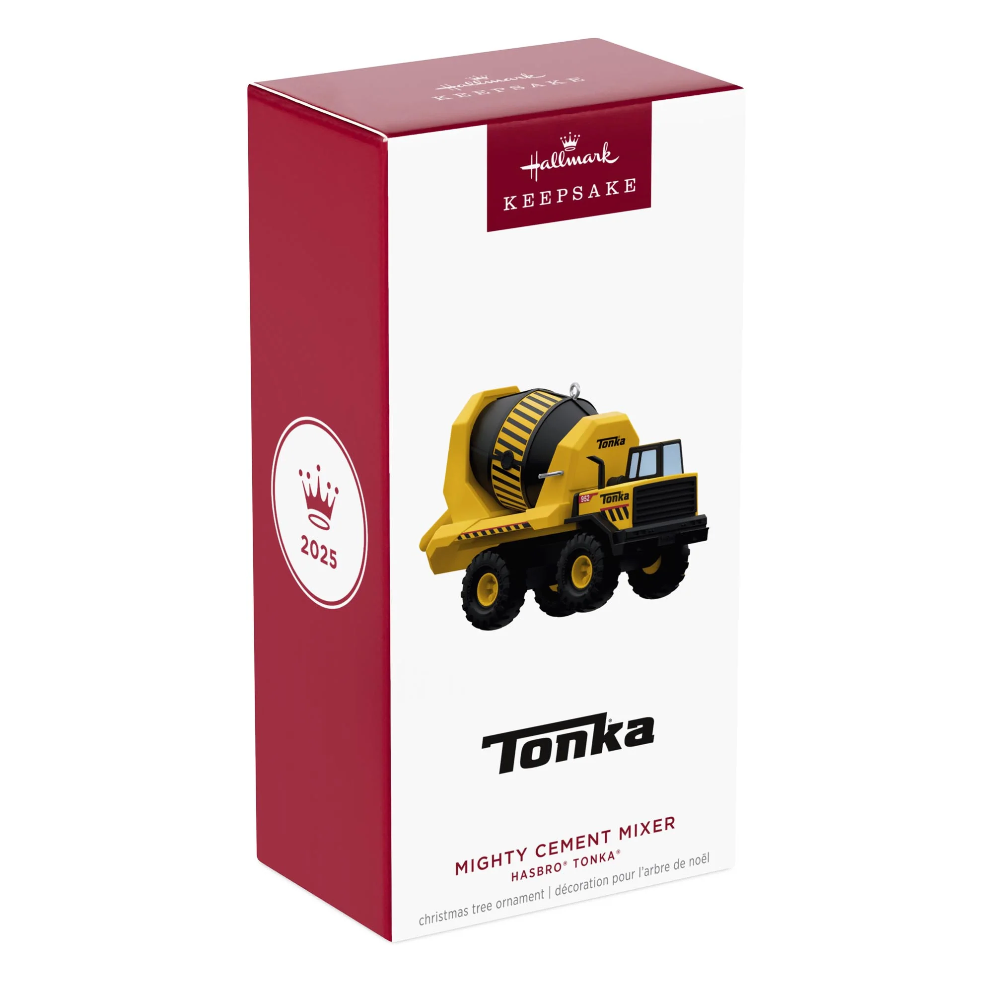 Hasbro® Tonka®, Mighty Cement Mixer — 2025 Hallmark Keepsake Christmas Ornament - Image 7