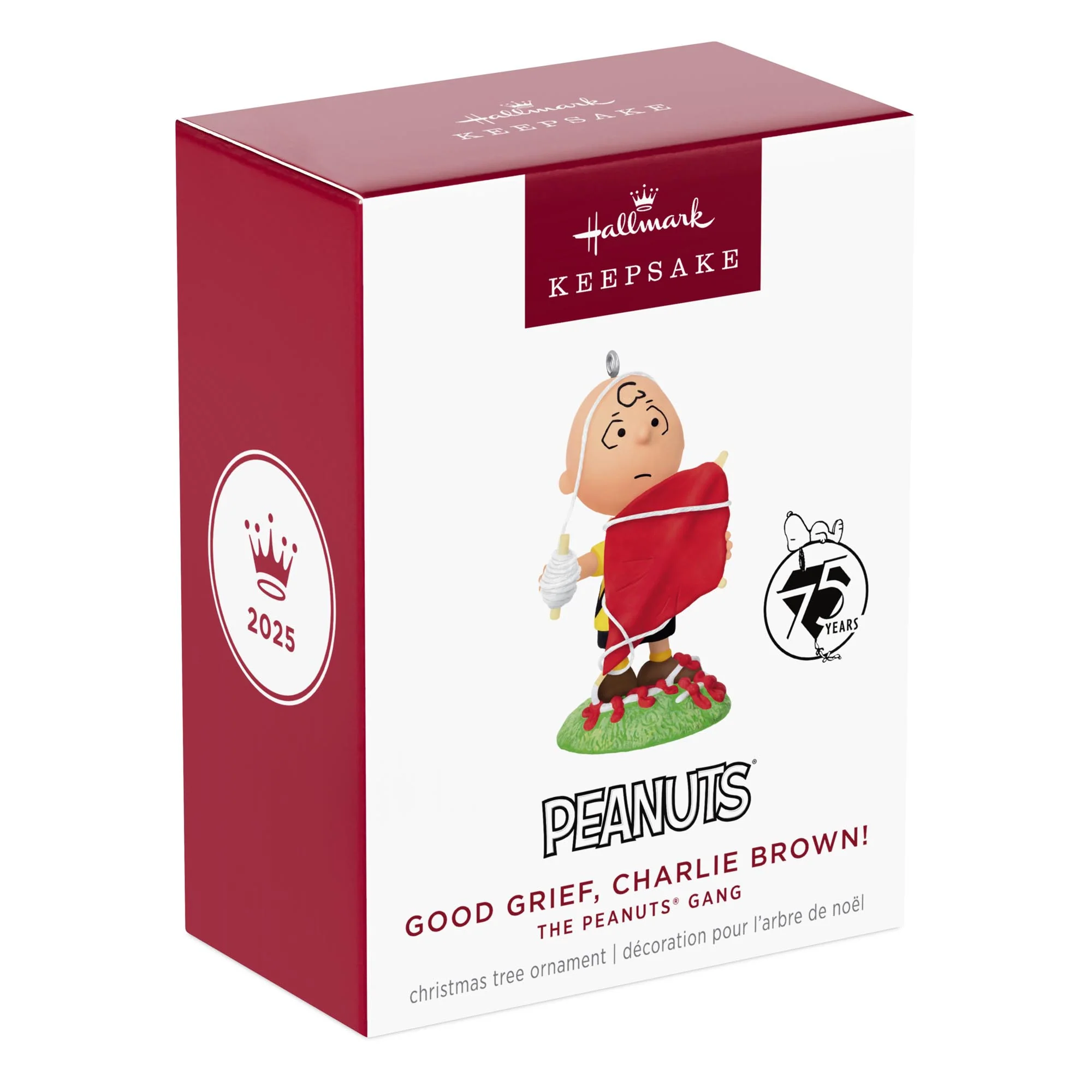 Peanuts® Good Grief, Charlie Brown! — 2025 Hallmark Keepsake Christmas Ornament - Image 7